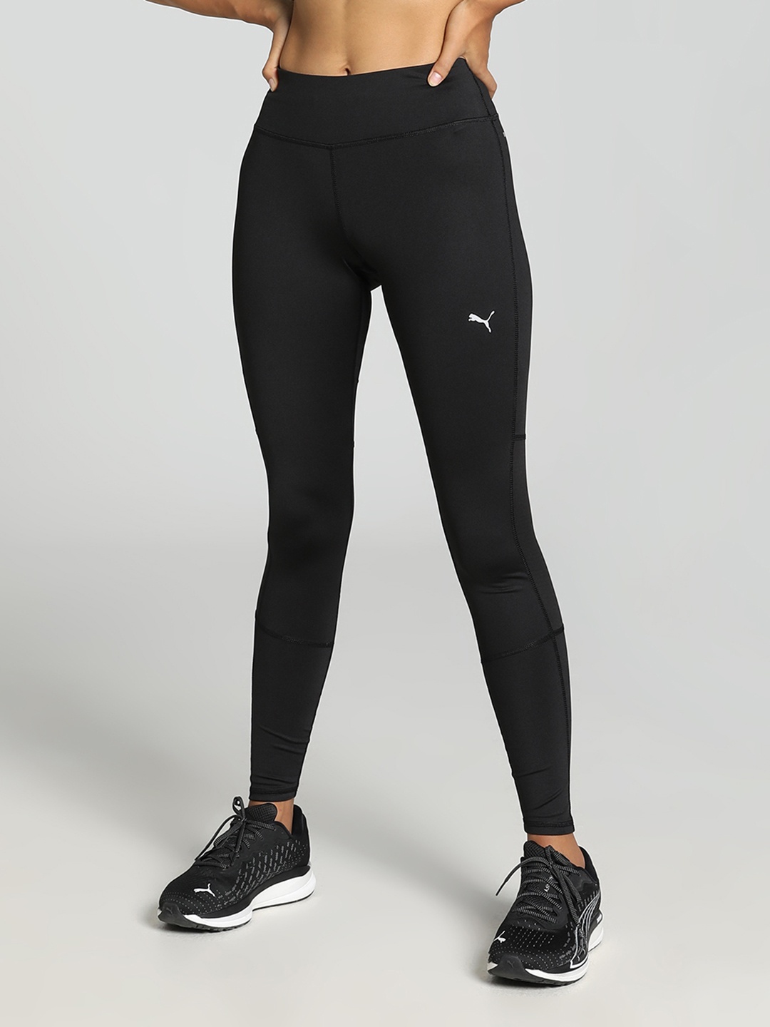 

Puma Women Printed Run Fav Ankle-Length dryCELL Running Tights, Black