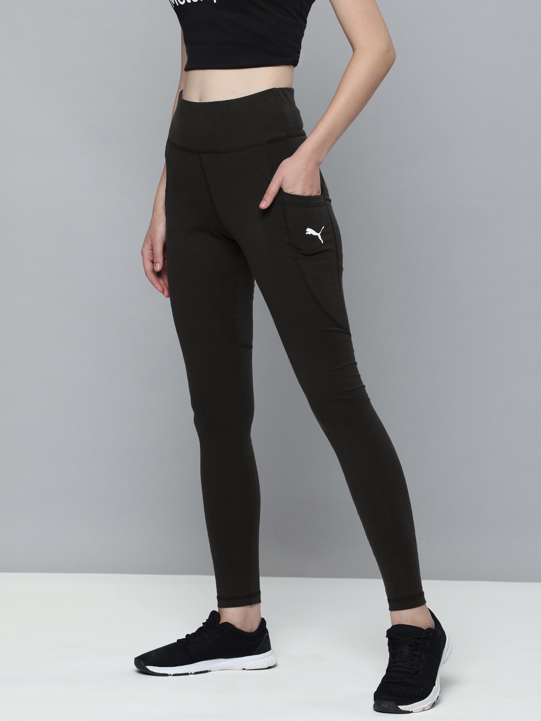 

PUMA Motorsport Women Mid-Rise BMW M Outdoor Tights, Black