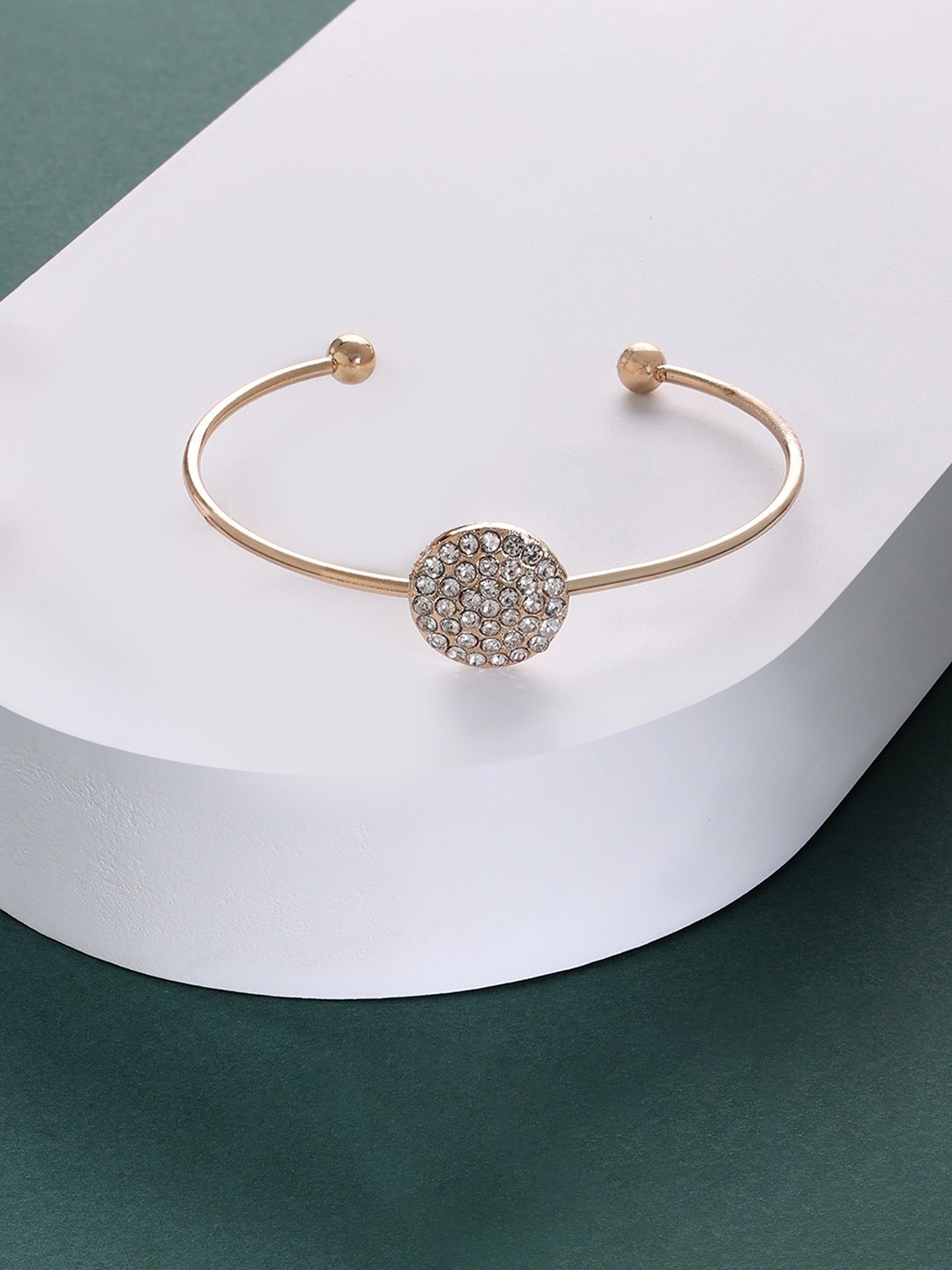 

AMI Women Gold-Plated Kada Bracelet