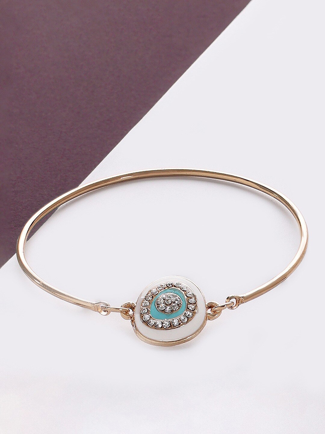 

AMI Women Gold-Plated Kada Bracelet