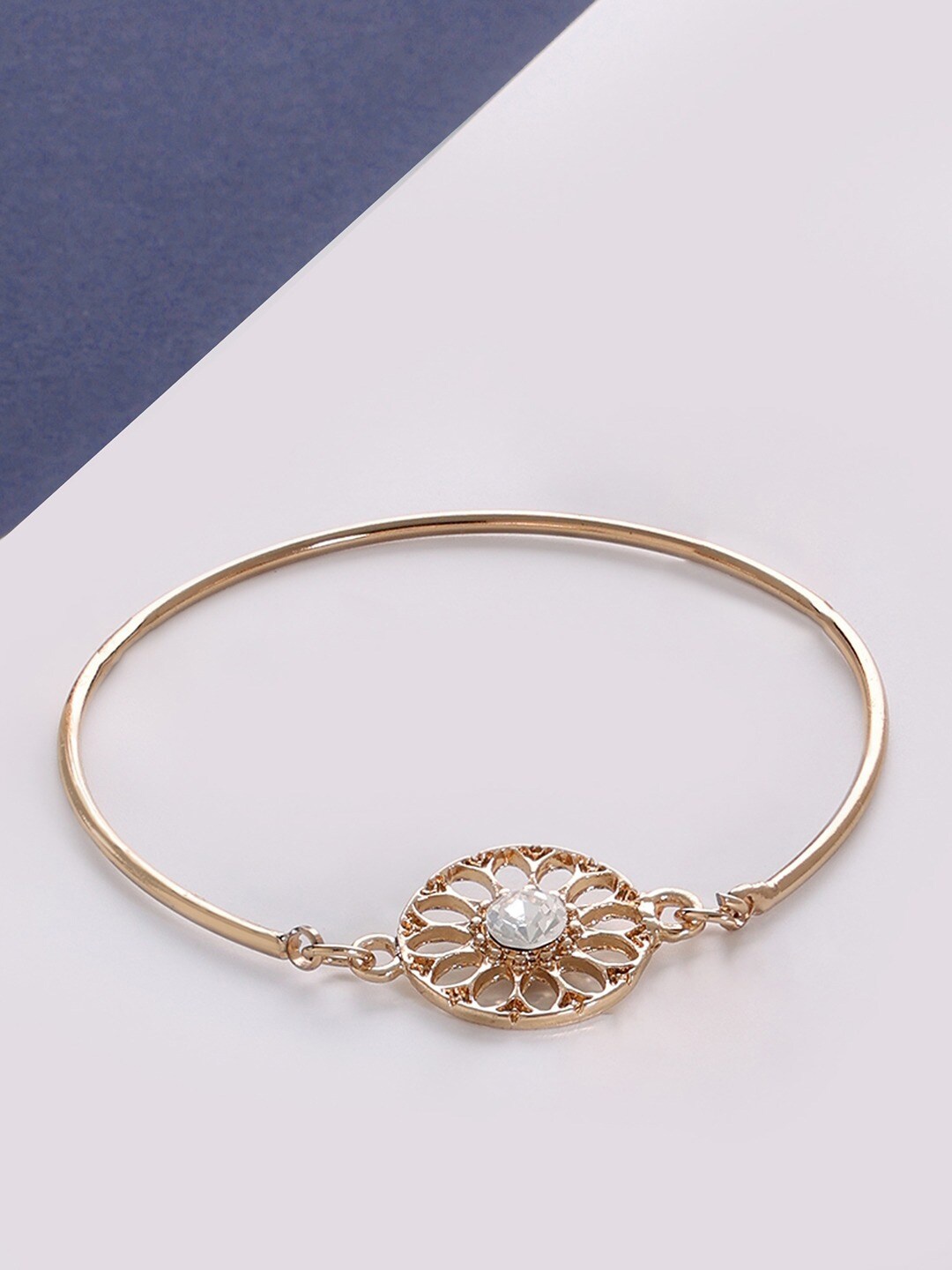 

AMI Women Gold-Plated Kada Bracelet