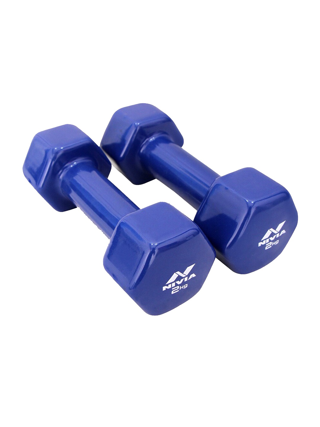 

NIVIA Set Of 2 Workout Dumbbells - 2Kg Each, Blue