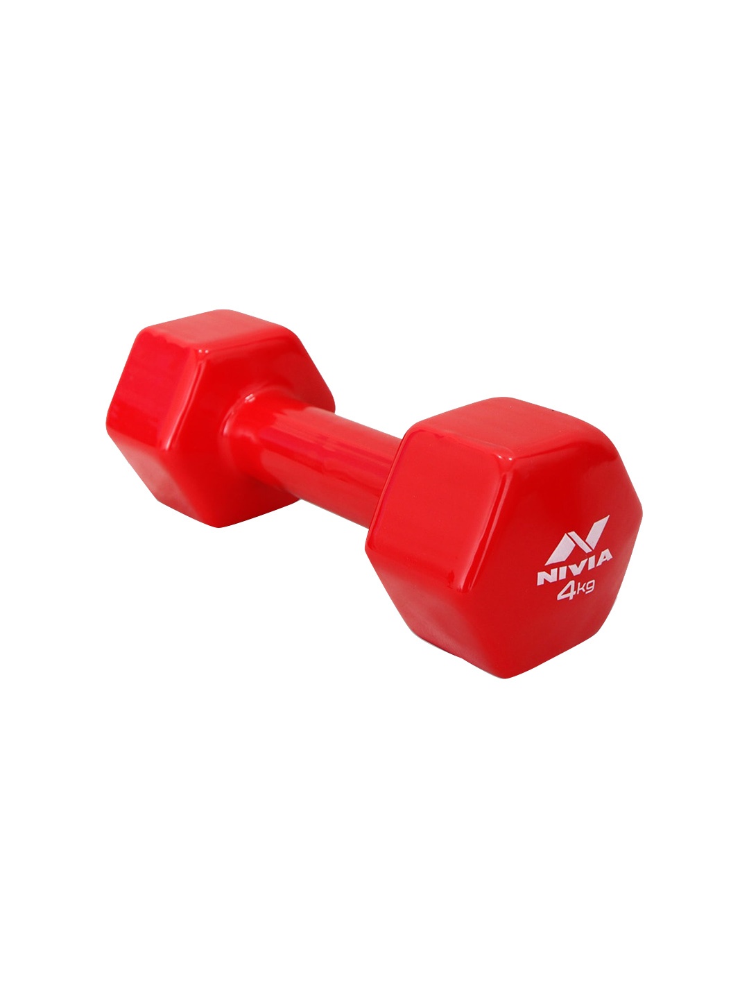 

NIVIA Set Of 2 Workout Dumbbells - 4Kg Each, Red