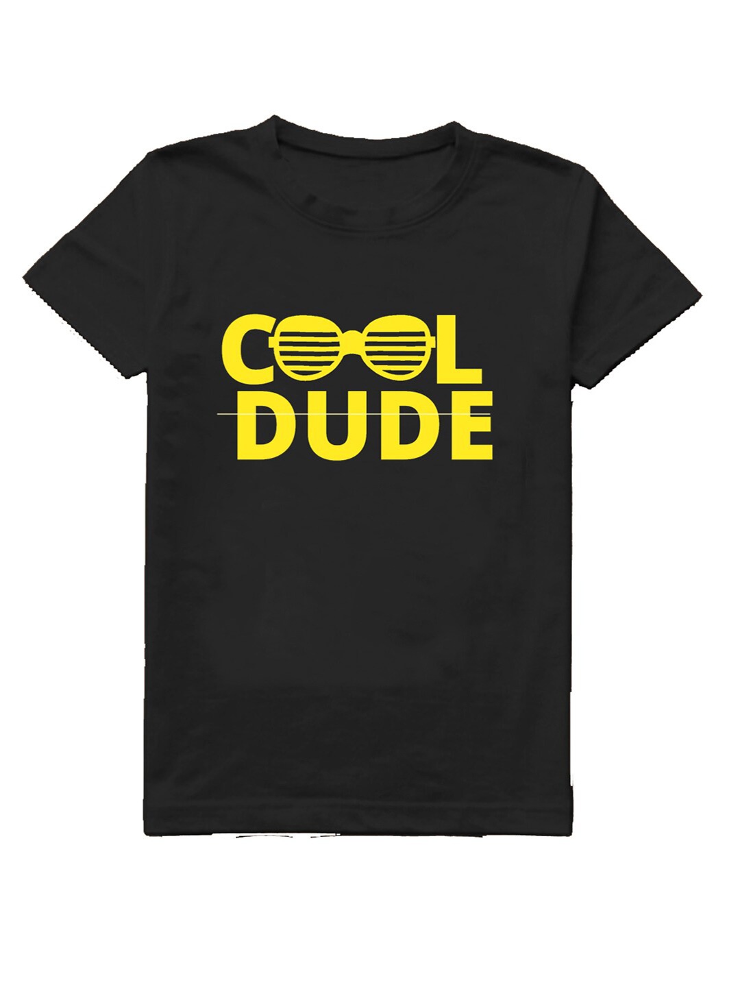 

A.T.U.N. Boys Typography Printed Round Neck Cotton T-Shirt, Black