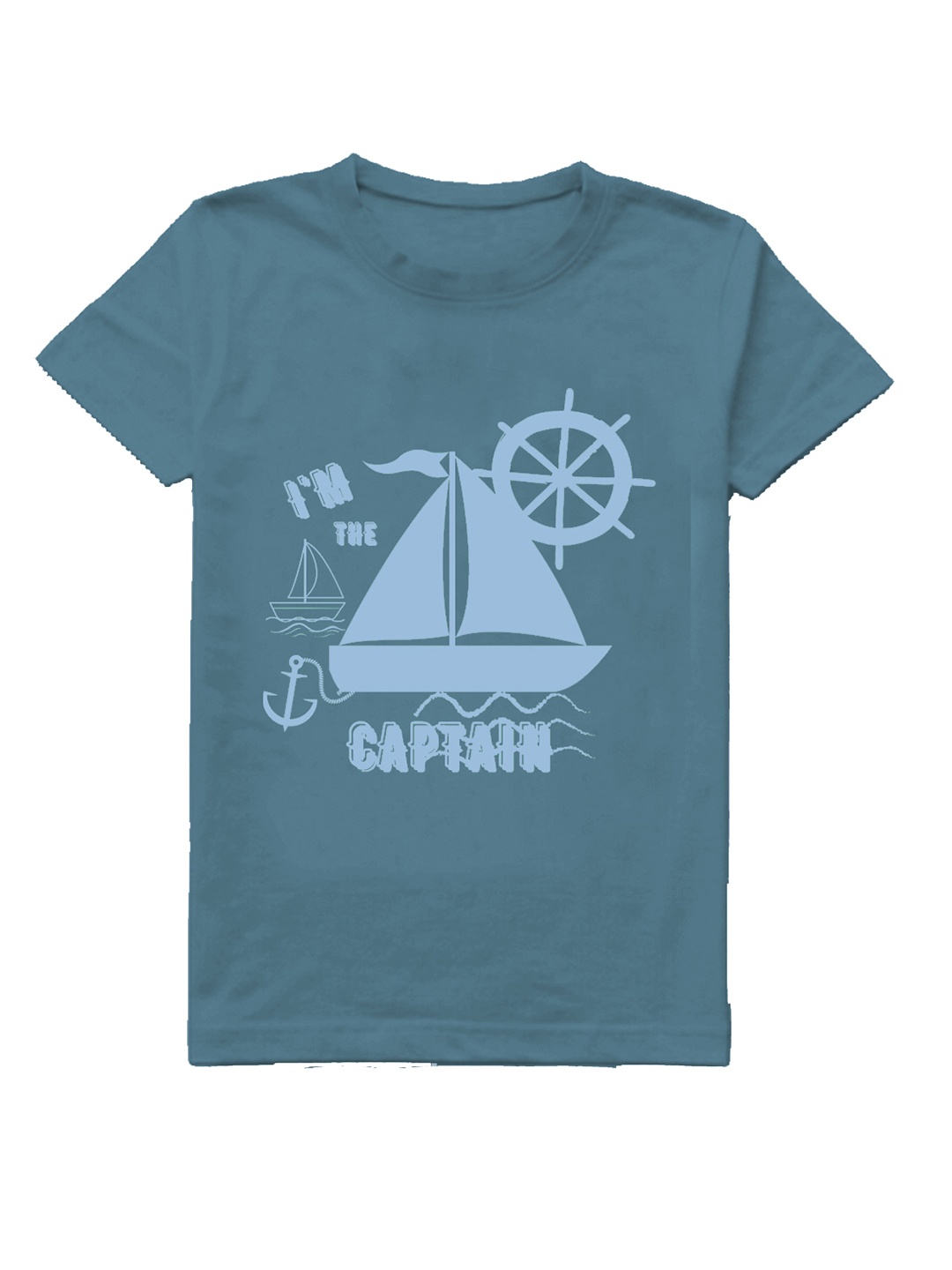 

A.T.U.N. Boys Graphic Printed Cotton T-shirt, Blue
