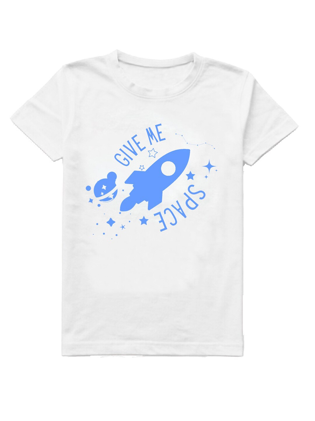 

A.T.U.N. Boys Typography Printed Cotton T-shirt, White