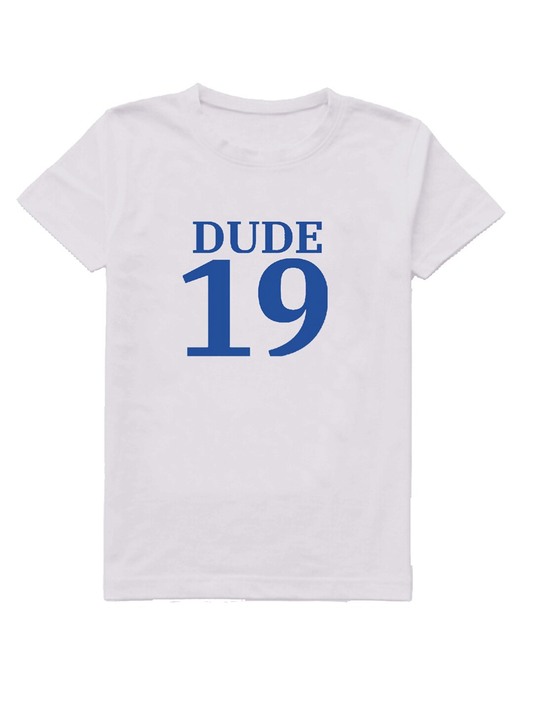 

A.T.U.N. Boys Typography Printed Round Neck Short Sleeves Cotton T-Shirt, White