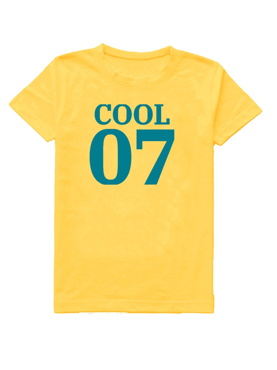 

A.T.U.N. Boys Typography Printed Round Neck Cotton T-shirt, Yellow