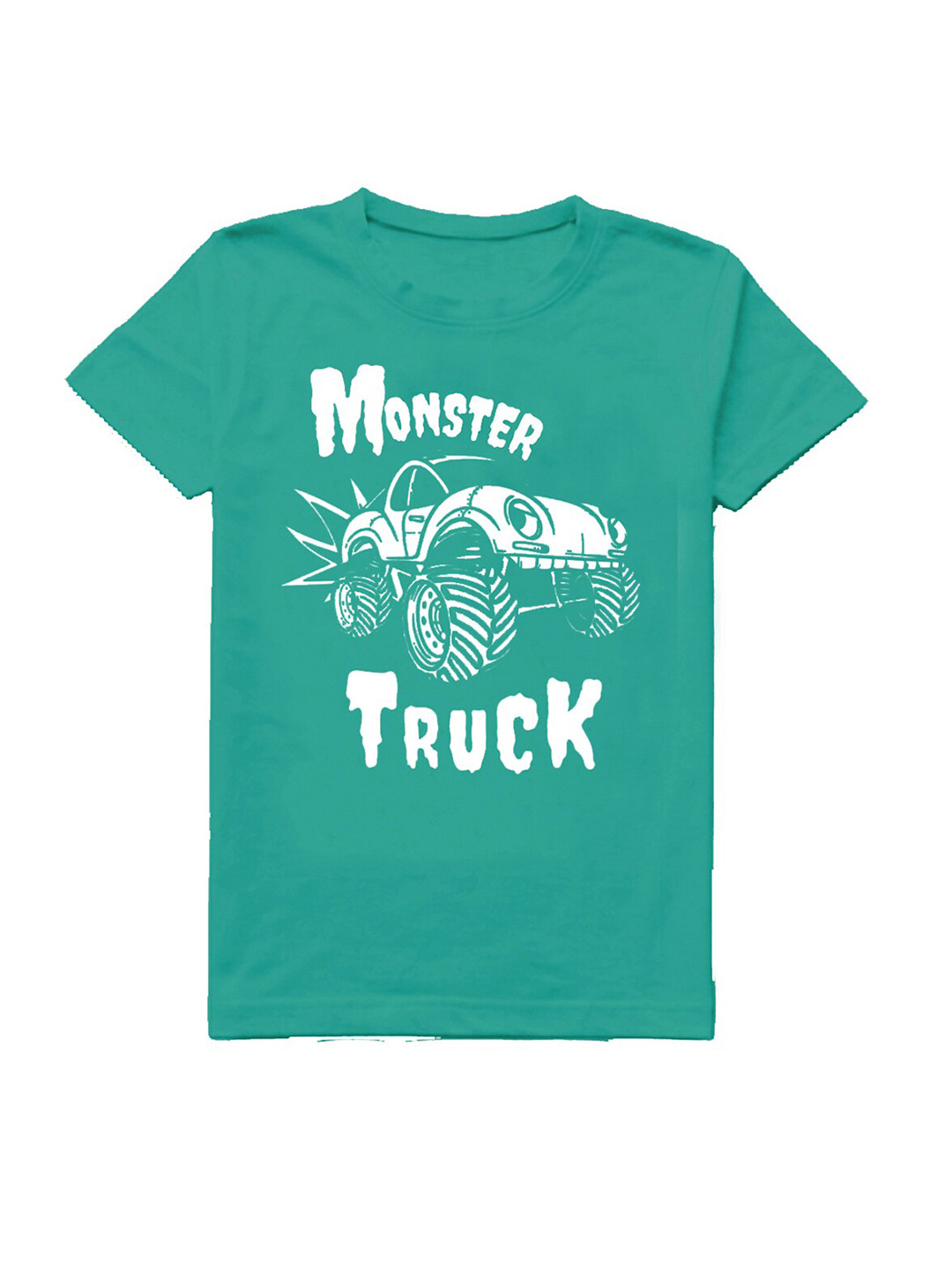 

A.T.U.N. Boys Graphic Printed Cotton T-shirt, Sea green