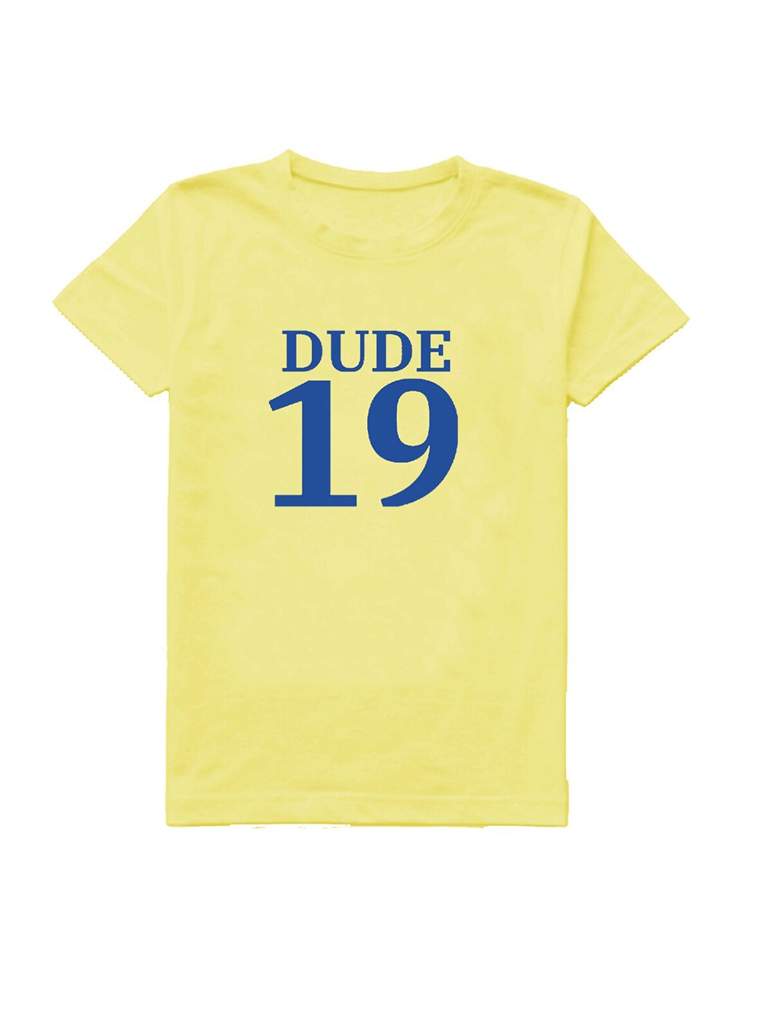 

A.T.U.N. Boys Typography Printed Cotton T-shirt, Yellow