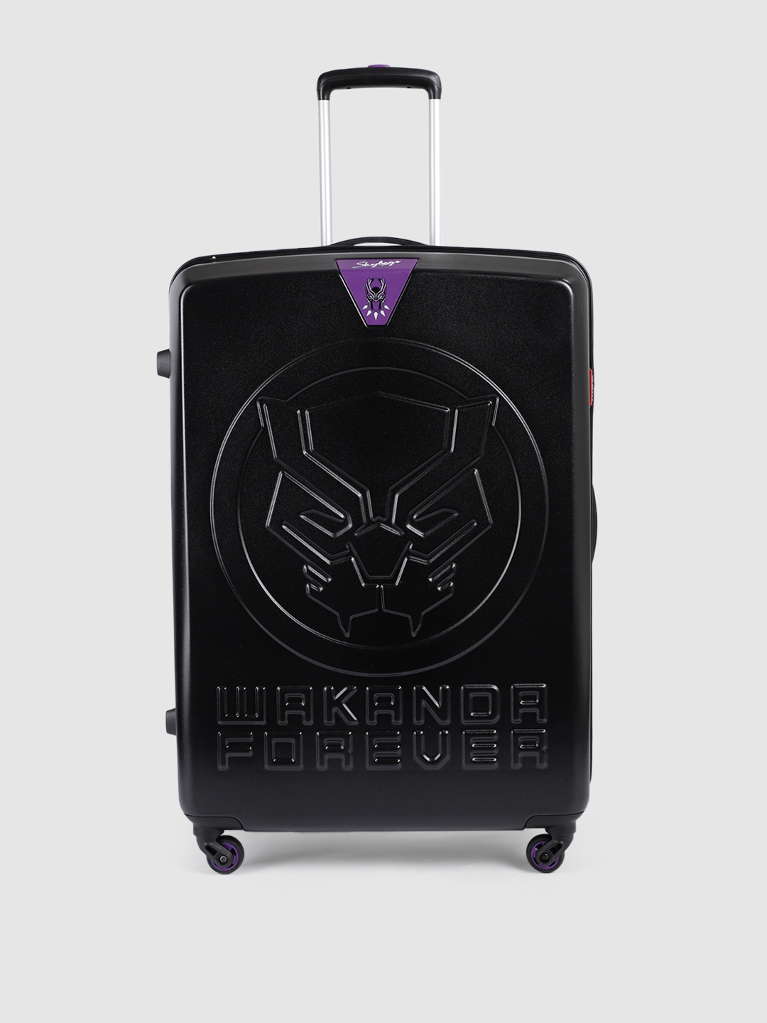 

Skybags Unisex WAKANDA Hard Shell Large Trolley Suitcase 91L, Black