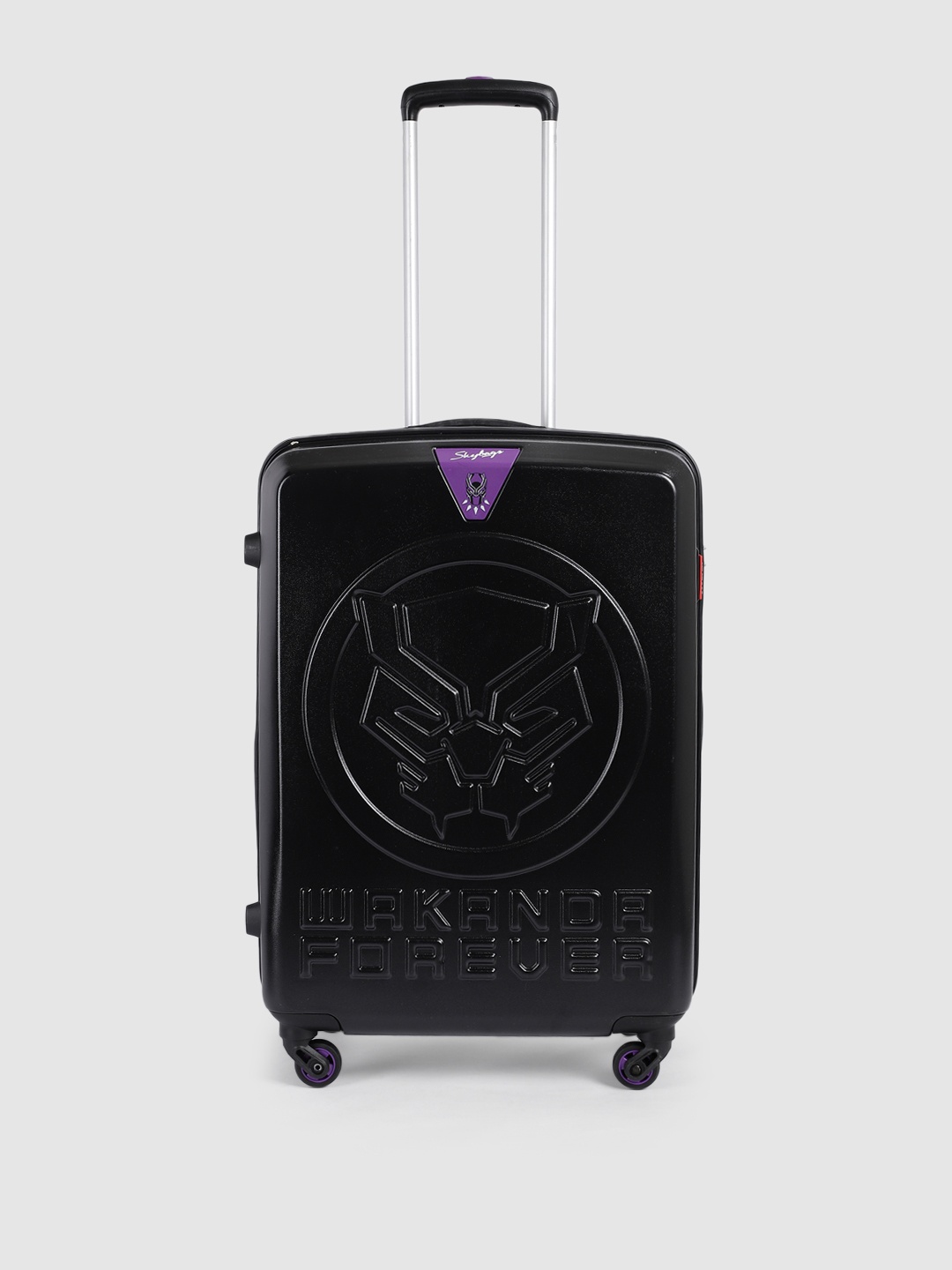 

Skybags Unisex WAKANDA Hard Shell Medium Trolley Suitcase 60L, Black