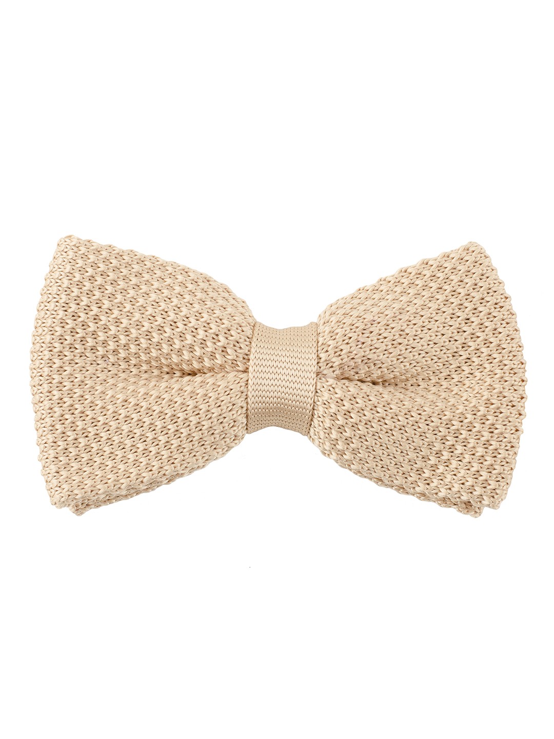 

Tossido Cream Solid Bow Tie