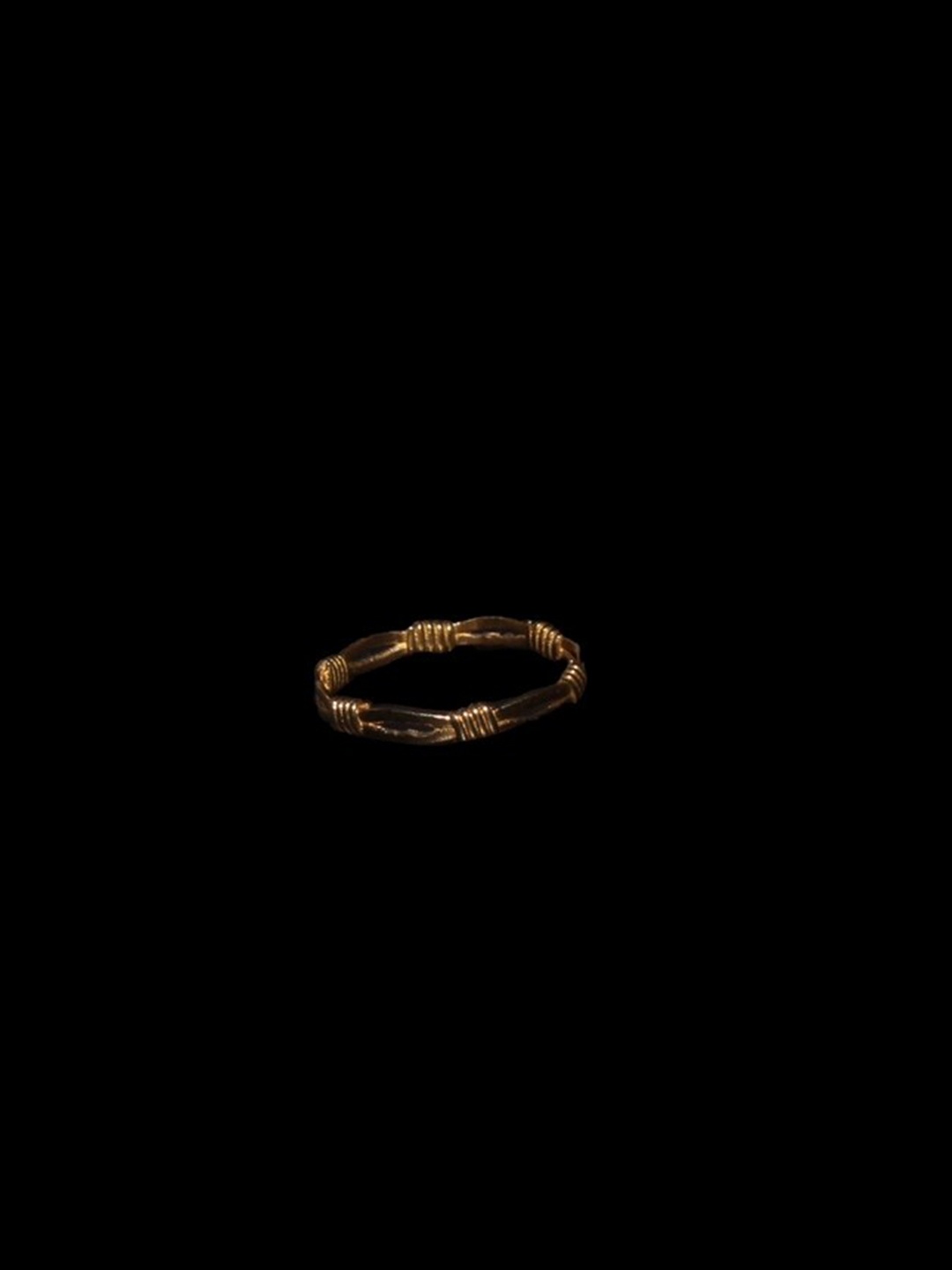 

HIFLYER JEWELS Gold-Plated 925 Sterling Silver Finger Ring
