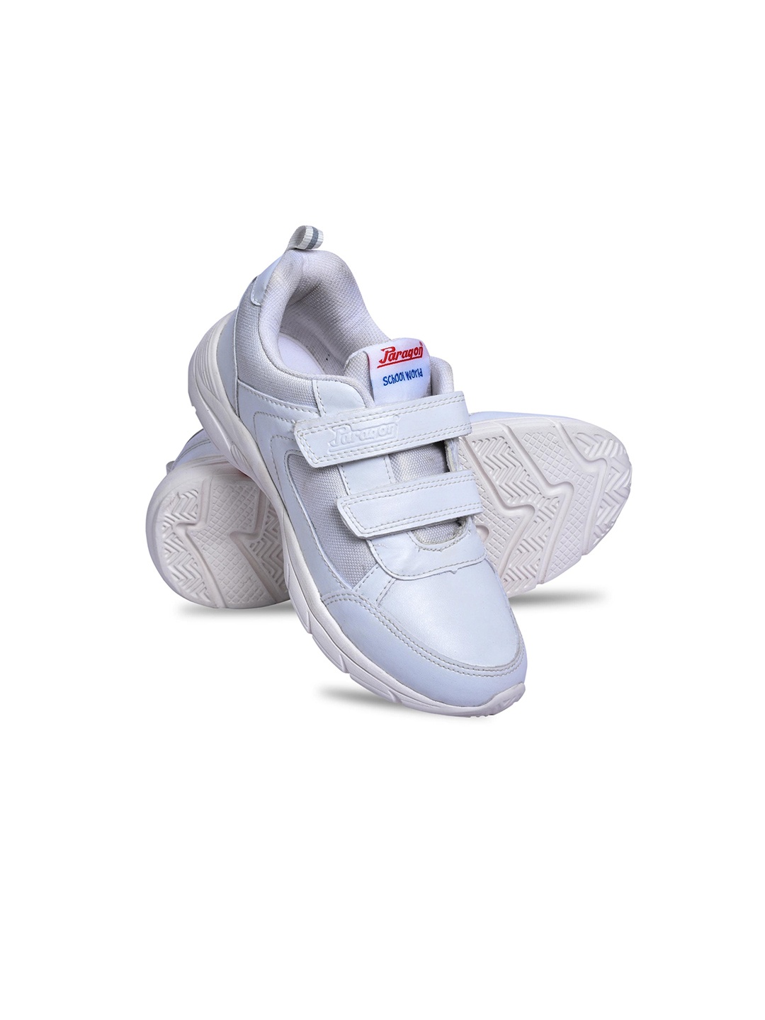 

Paragon Boys Woven Design Lightweight Ultra Comfortable Sneakers, White