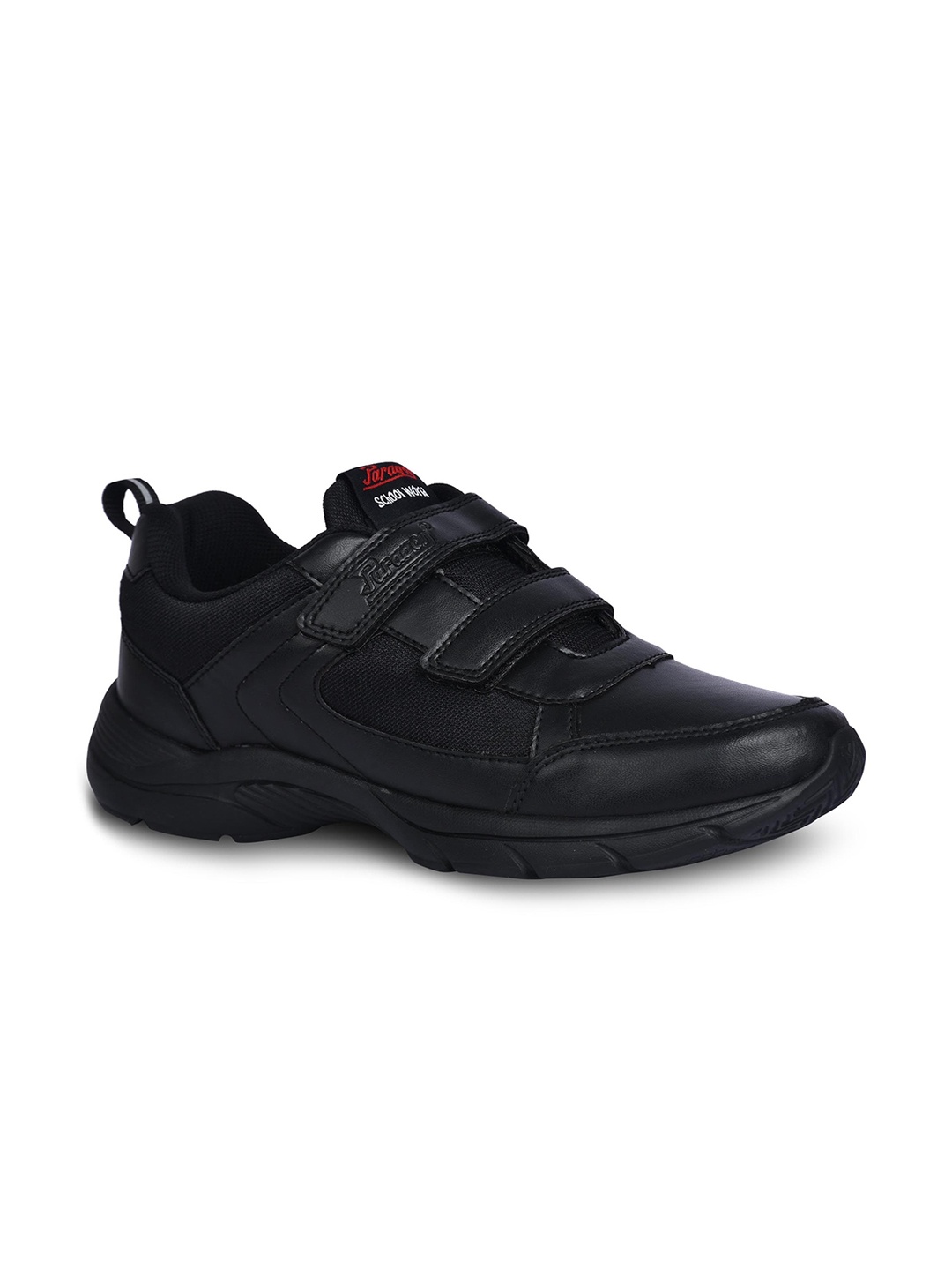 

Paragon Boys Woven Design Lightweight Ultra Comfortable Sneakers, Black
