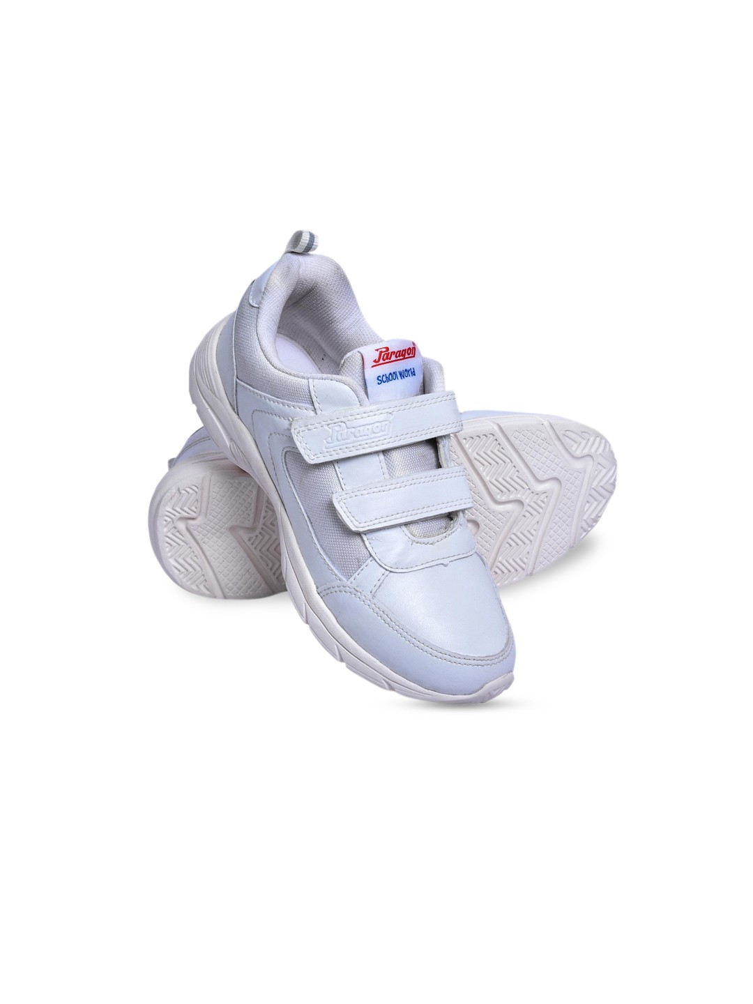 

Paragon Boys Woven Design Lightweight Ultra Comfortable Sneakers, White