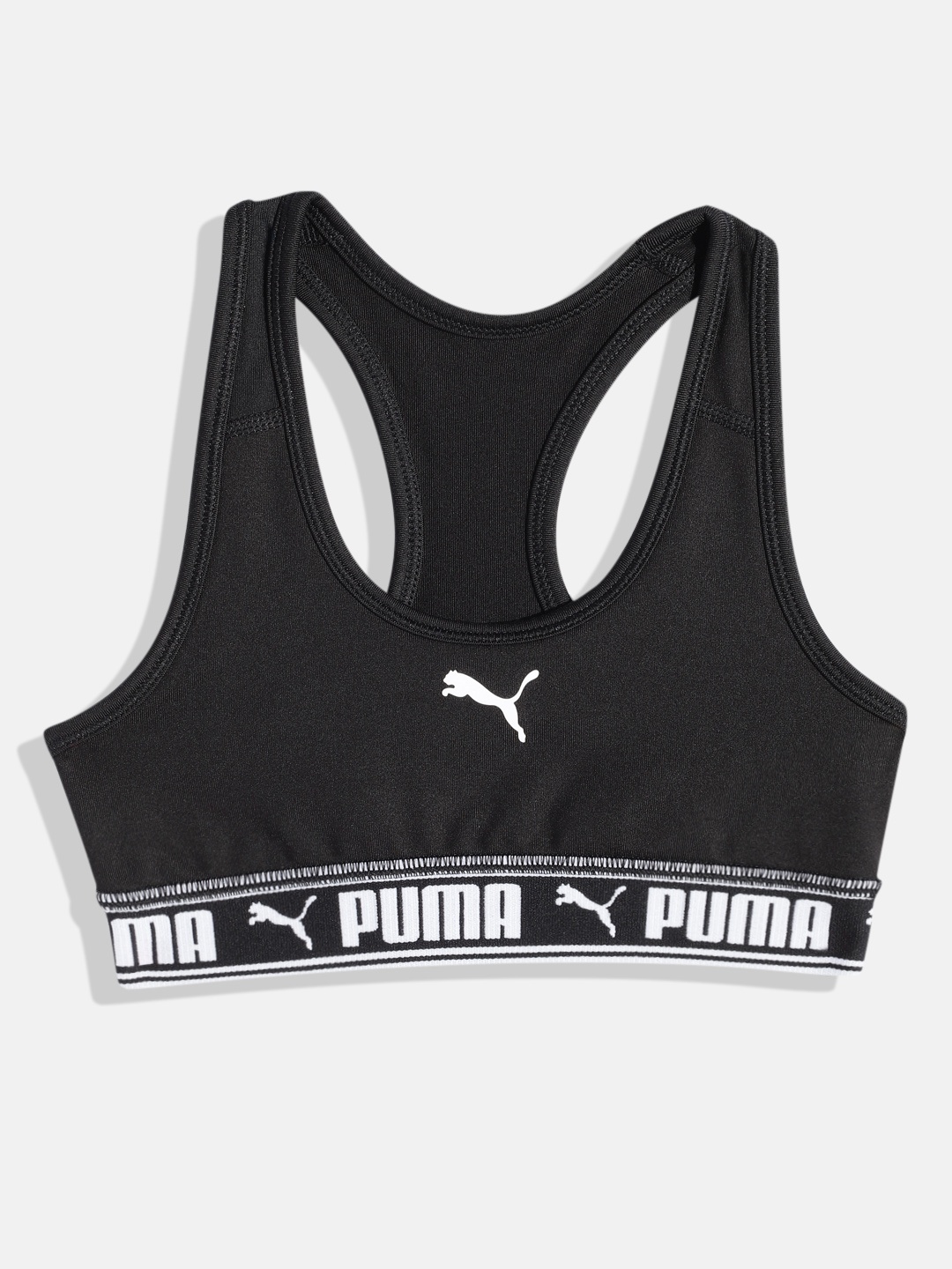 

Puma Girls Strong Workout Sports Bra, Black