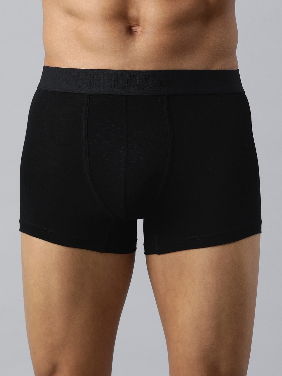 

Heelium Men Bamboo Super Soft & Odour Free Comfort Fit Trunk, Black