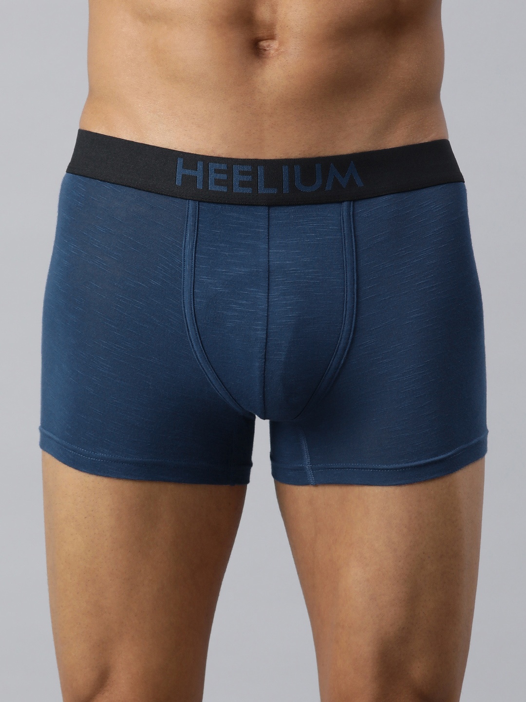 

Heelium Men Bamboo Super Soft & Odour Free Comfort Fit Trunk, Navy blue
