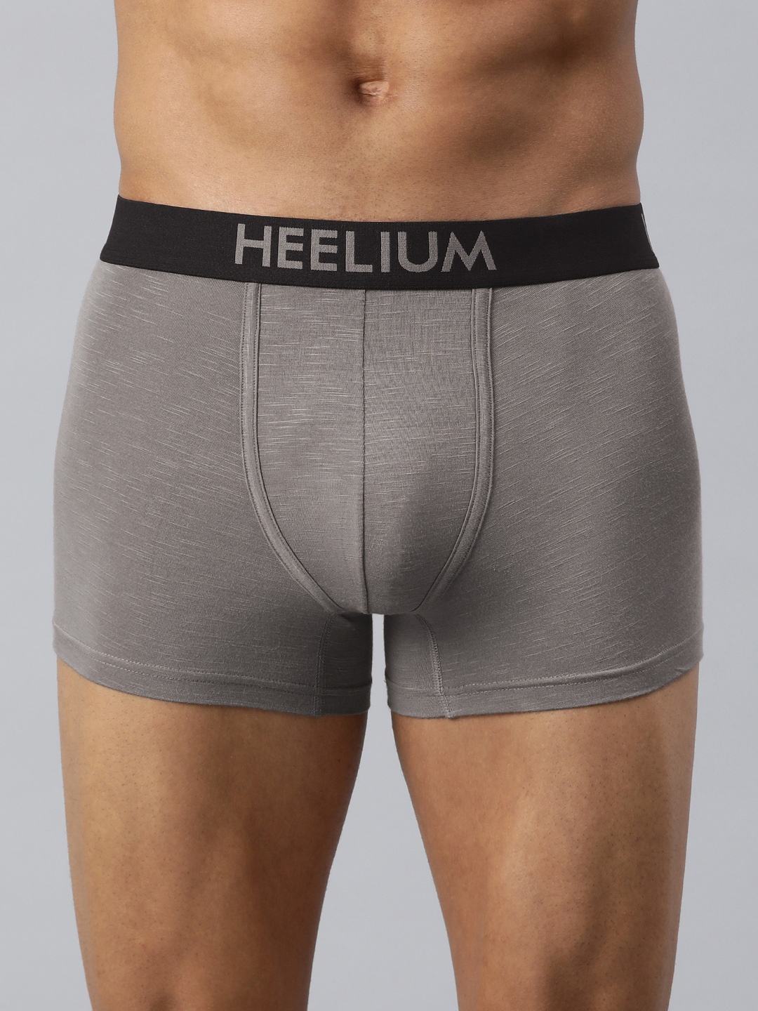 

Heelium Men Bamboo Super Soft & Odour Free Comfort Fit Trunk, Grey