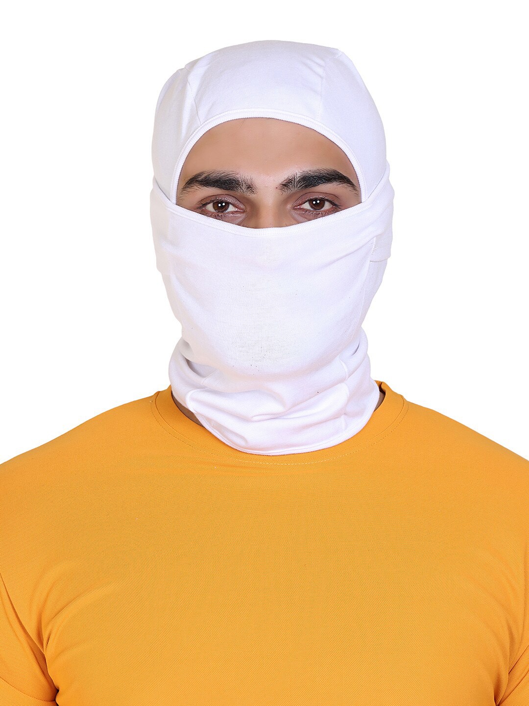 

Gajraj Reusable Balaclava Full Face Masks, White