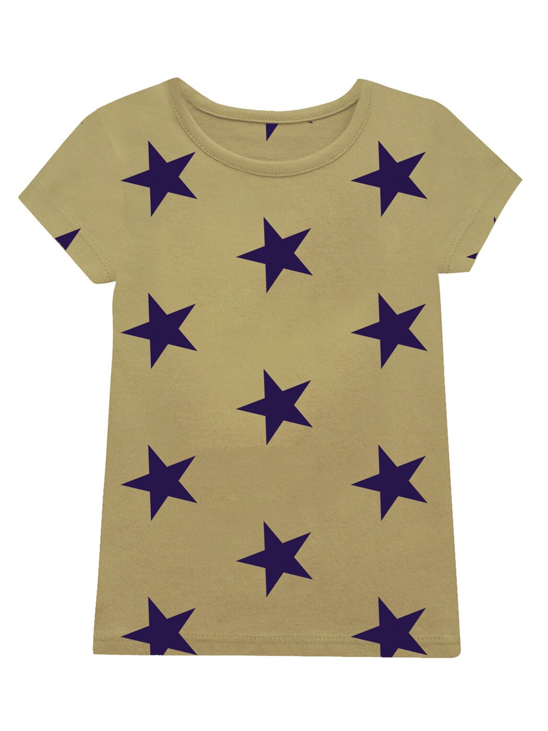

A.T.U.N. Girls Conversational Printed Cotton T-shirt, Brown
