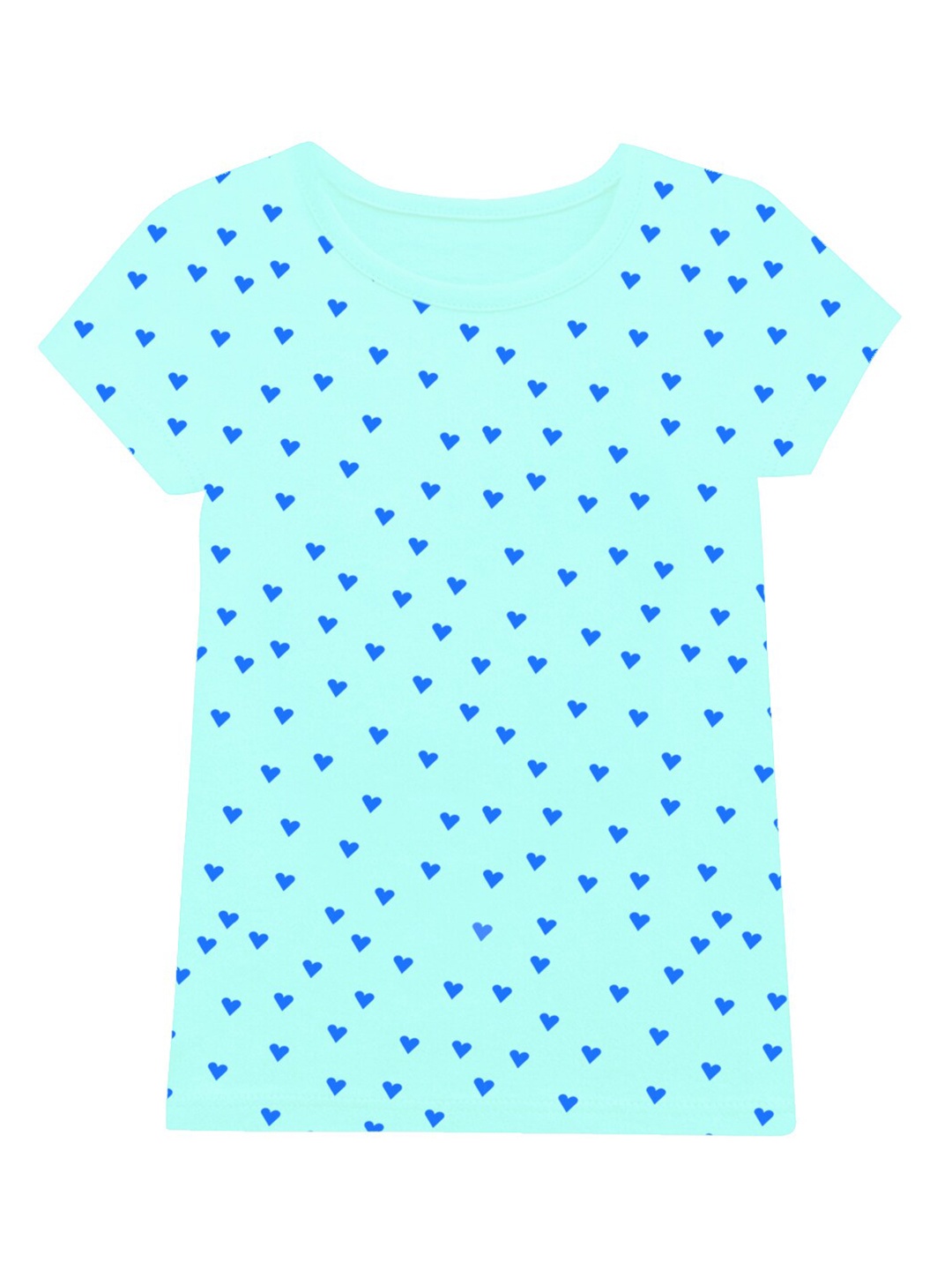 

A.T.U.N. Girls Conversational Printed Cotton T-shirt, Blue
