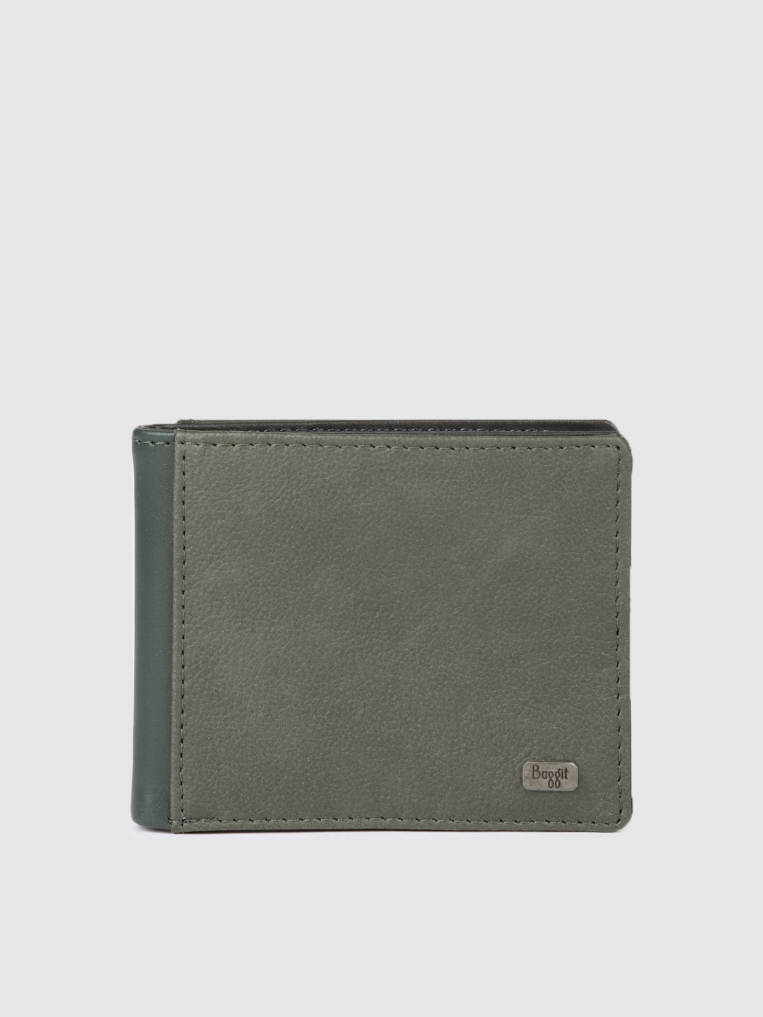 

Baggit Men Two Fold Wallet, Green