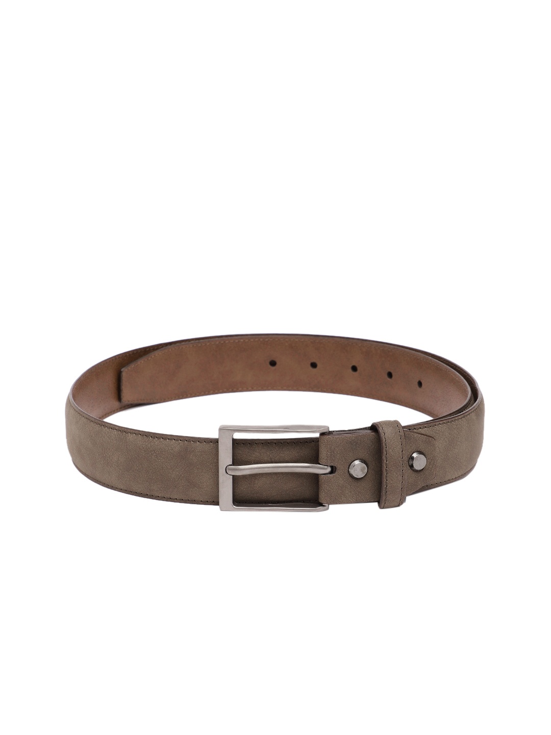 

Baggit Men Solid PU Wide Belt, Brown