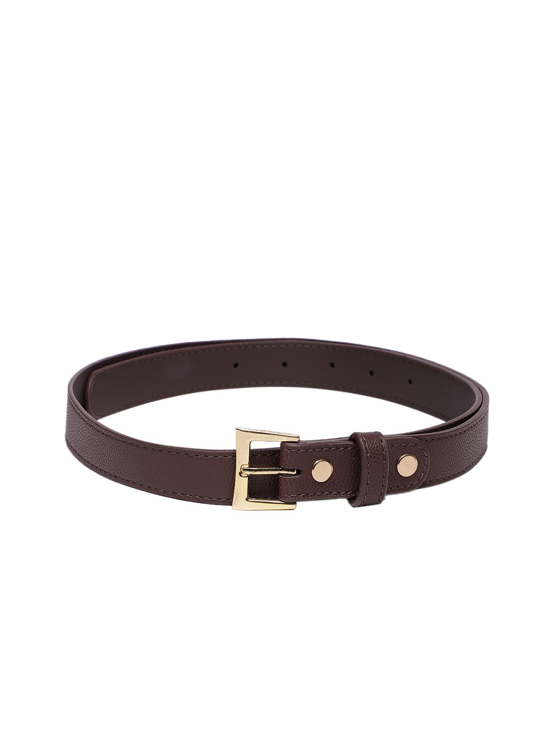 

Baggit Women Solid Slim Belt, Brown