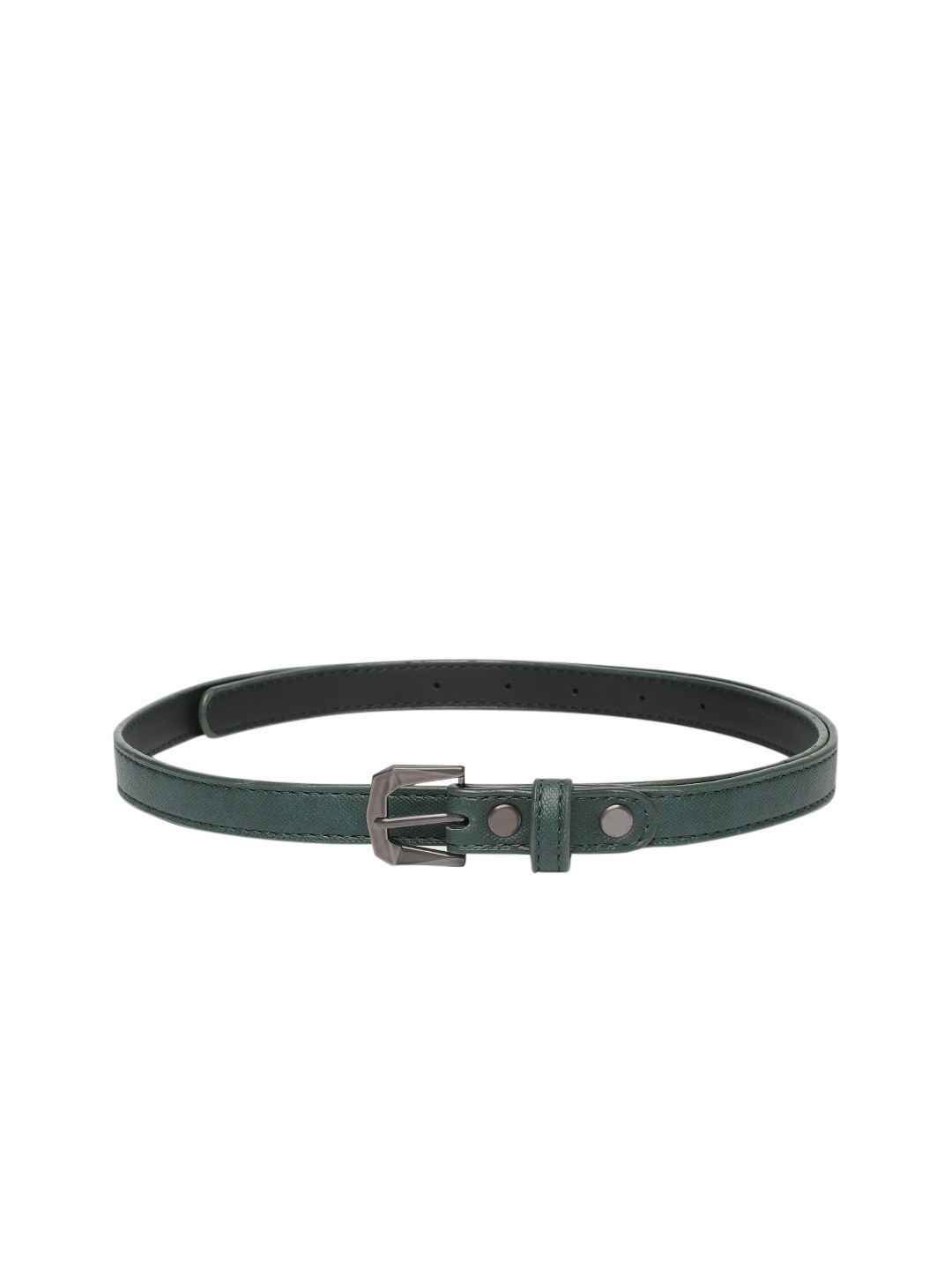 

Baggit Women Textured Slim Belt, Green