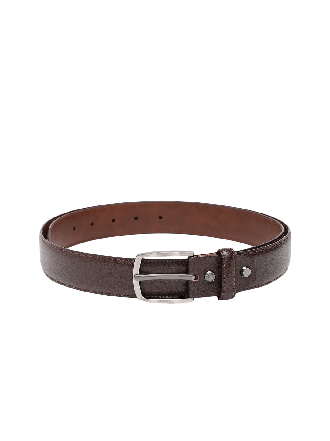 

Baggit Men Textured PU Wide Belt, Brown