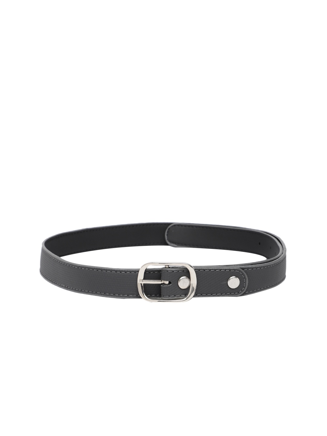 

Baggit Women Geometric Textured Belt, Grey