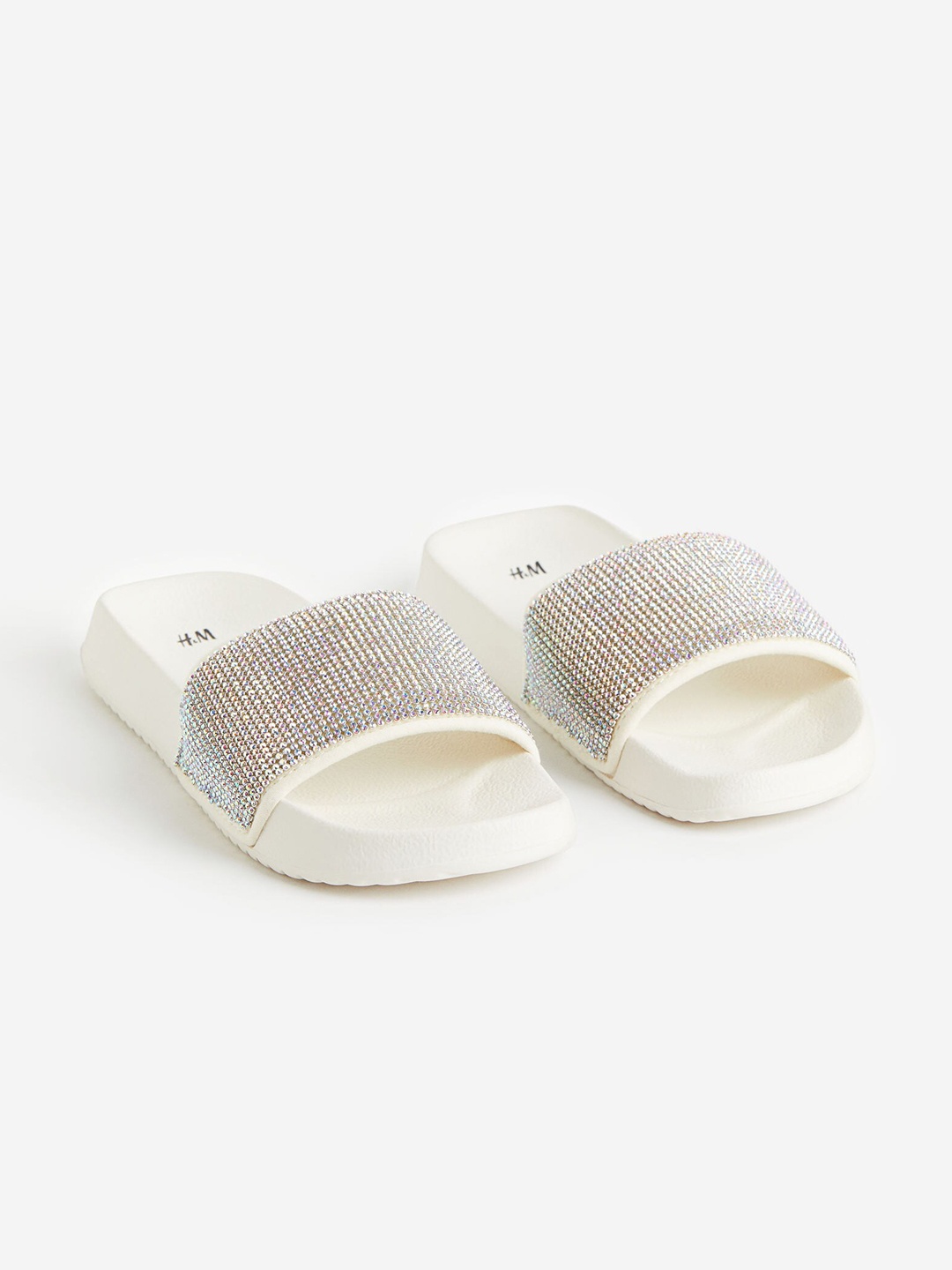 

H&M Girls Pool Flip Flops, White