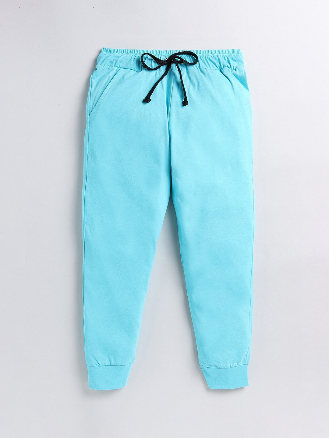 

SmartRAHO Kids Boys Mid Rise Cotton Joggers, Blue