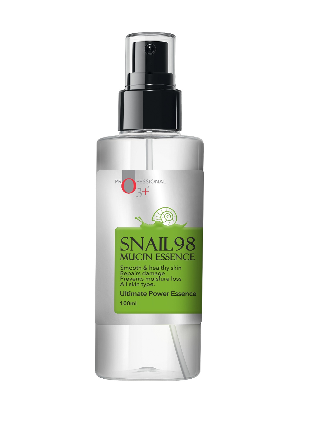 

O3 Professional Snail Mucin 98 Ultimate Power Essence with Glycolic Acid - 100ml, Green