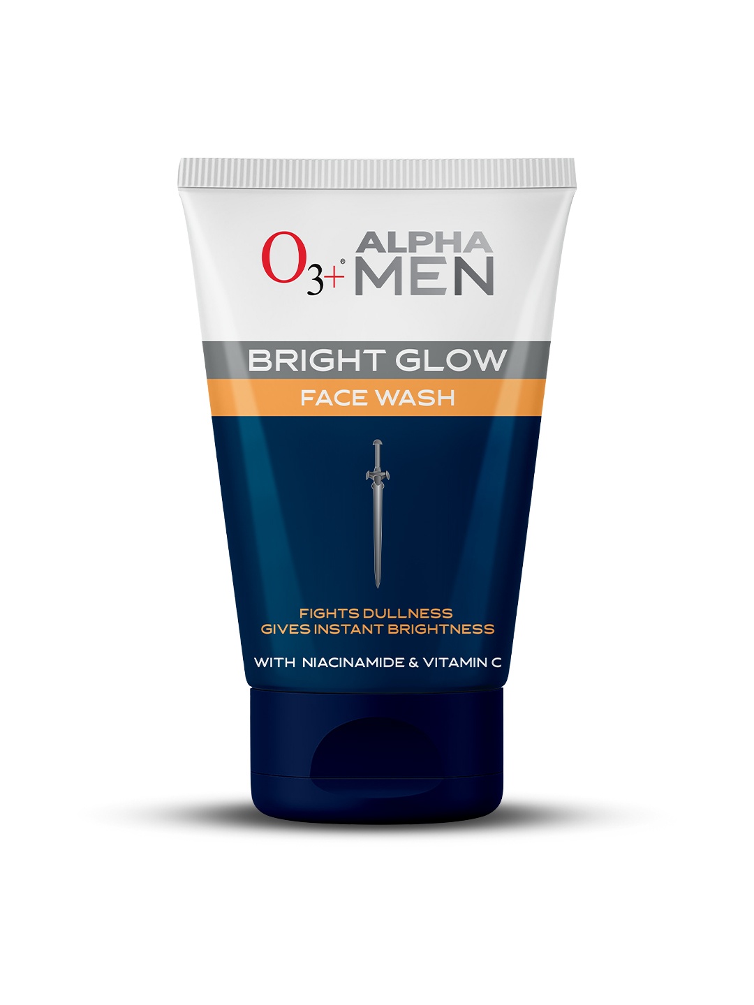 

O3+ Alpha Men Bright Glow Face Wash to Fight Dullness - 100 ml, Blue