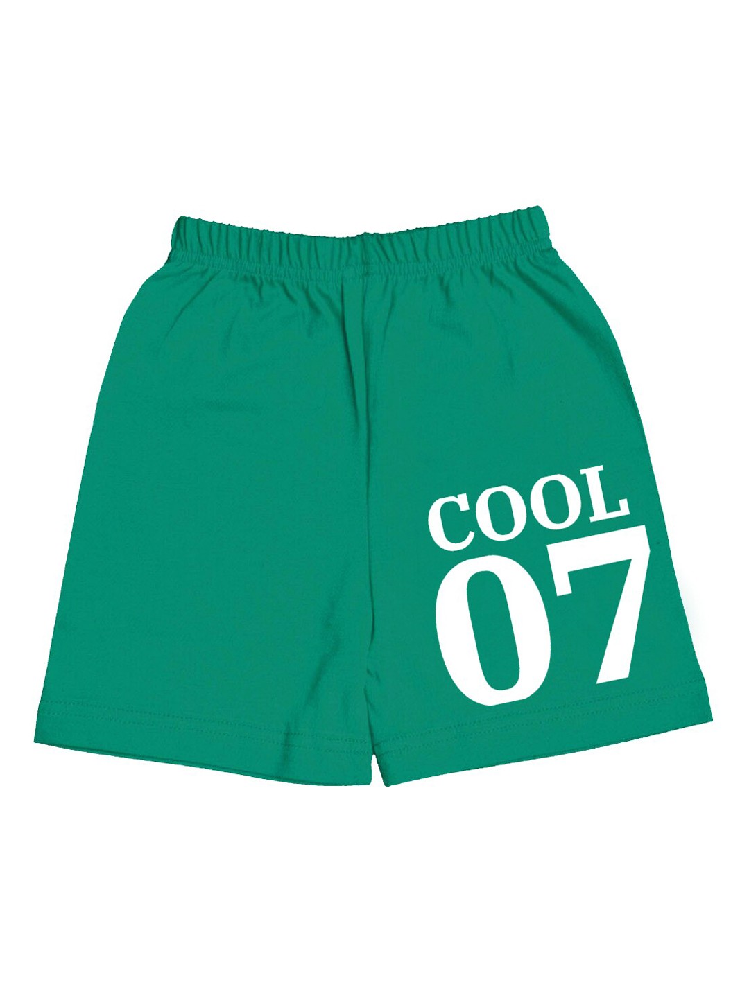 

A.T.U.N. Infants Boys Typography Printed Cotton Shorts, Green