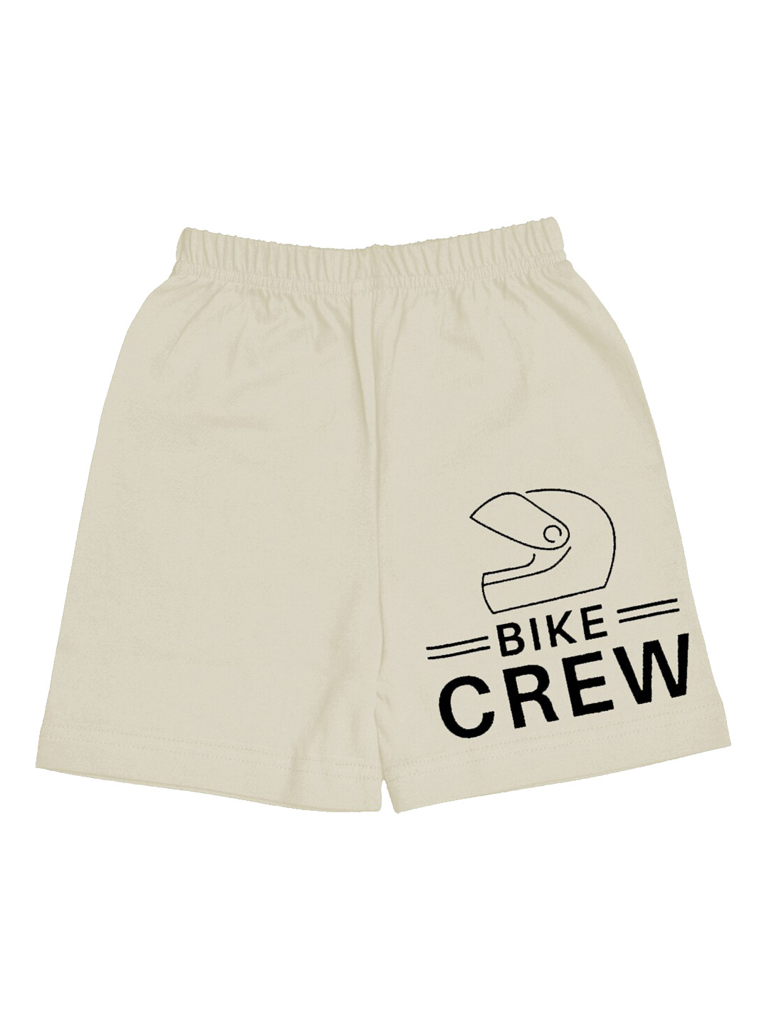 

A.T.U.N. Infants Boys Typography Printed Cotton Shorts, Beige