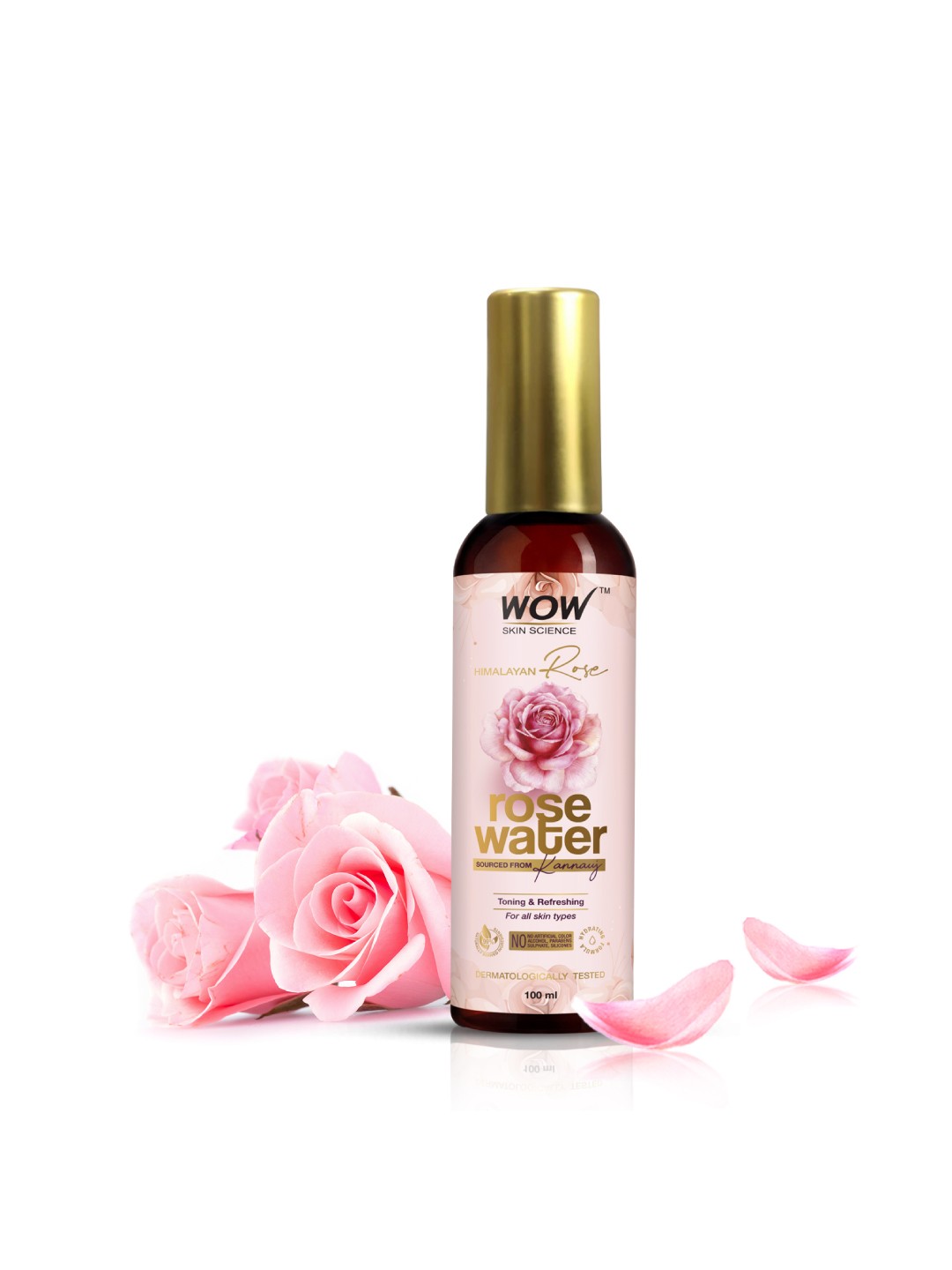 

WOW SKIN SCIENCE Himalayan Rose Rose Water 100ml, Transparent
