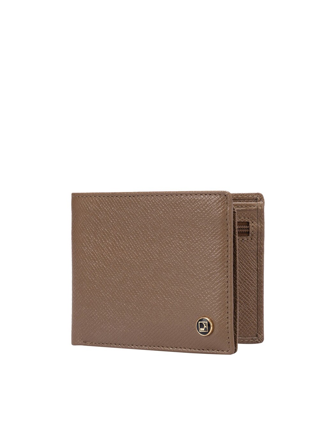 

Da Milano Men Leather Two Fold Wallet, Brown