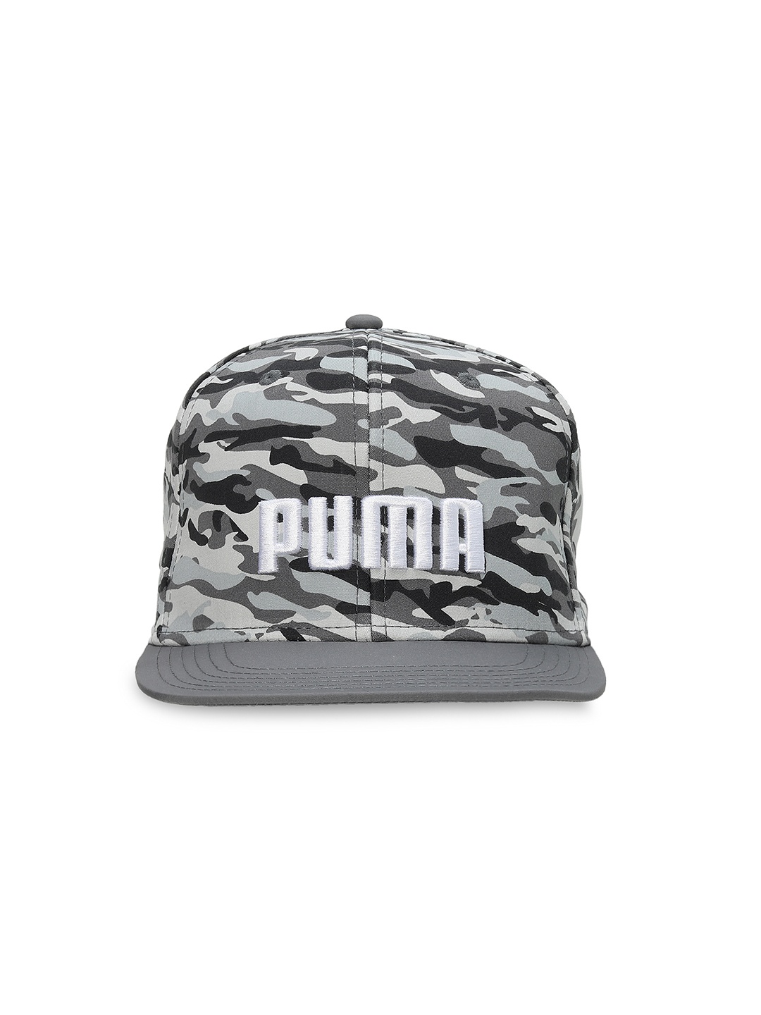 

Puma Unisex Printed Flat Brim Snapback Cap, Multi