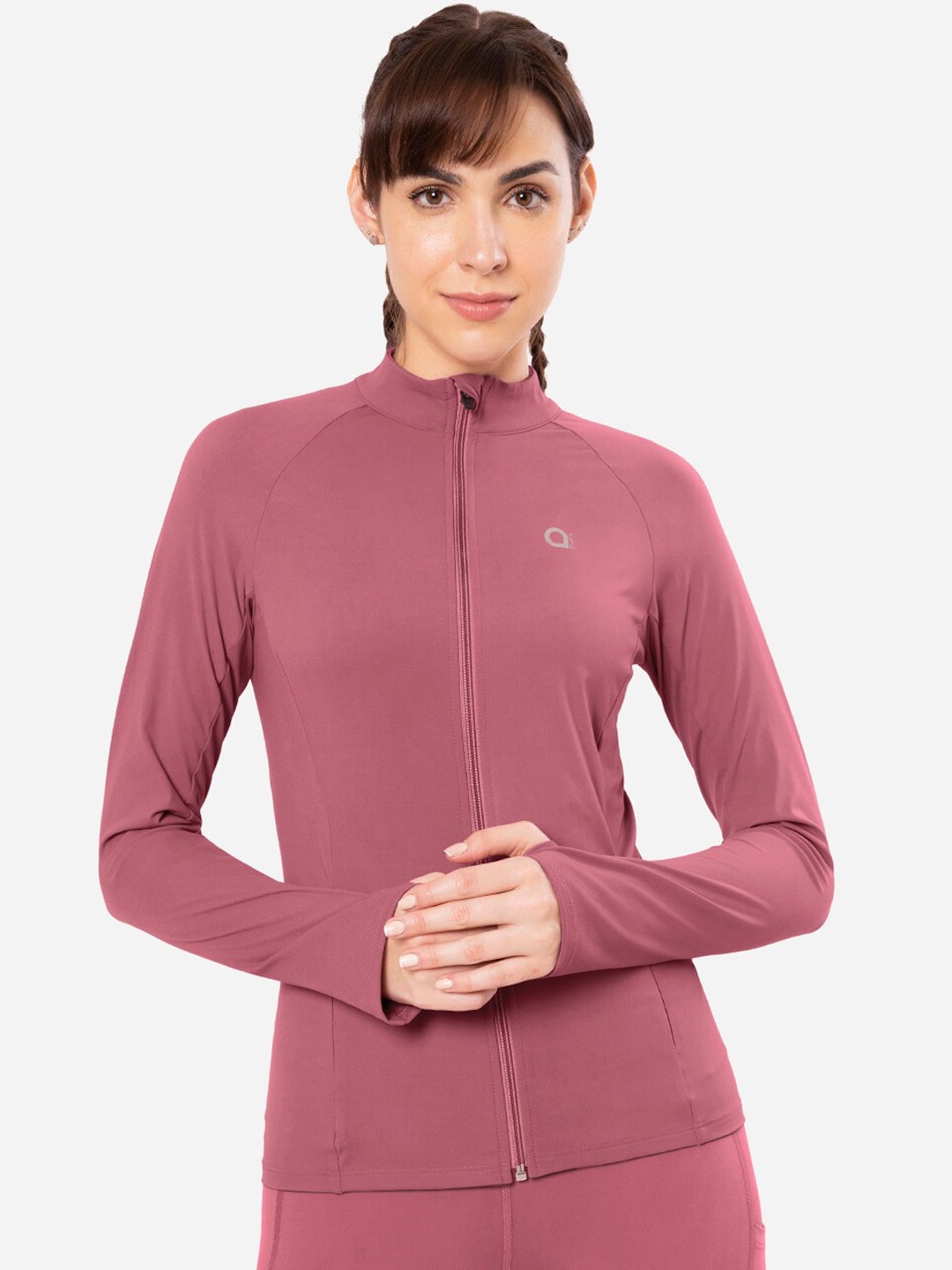 

Amante Solid Energize Performance Jacket, Pink