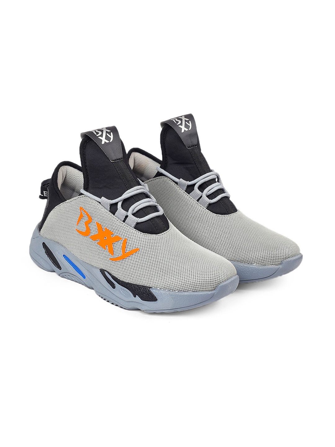 

Bxxy Men Non-Marking Running Sports Shoes, Grey