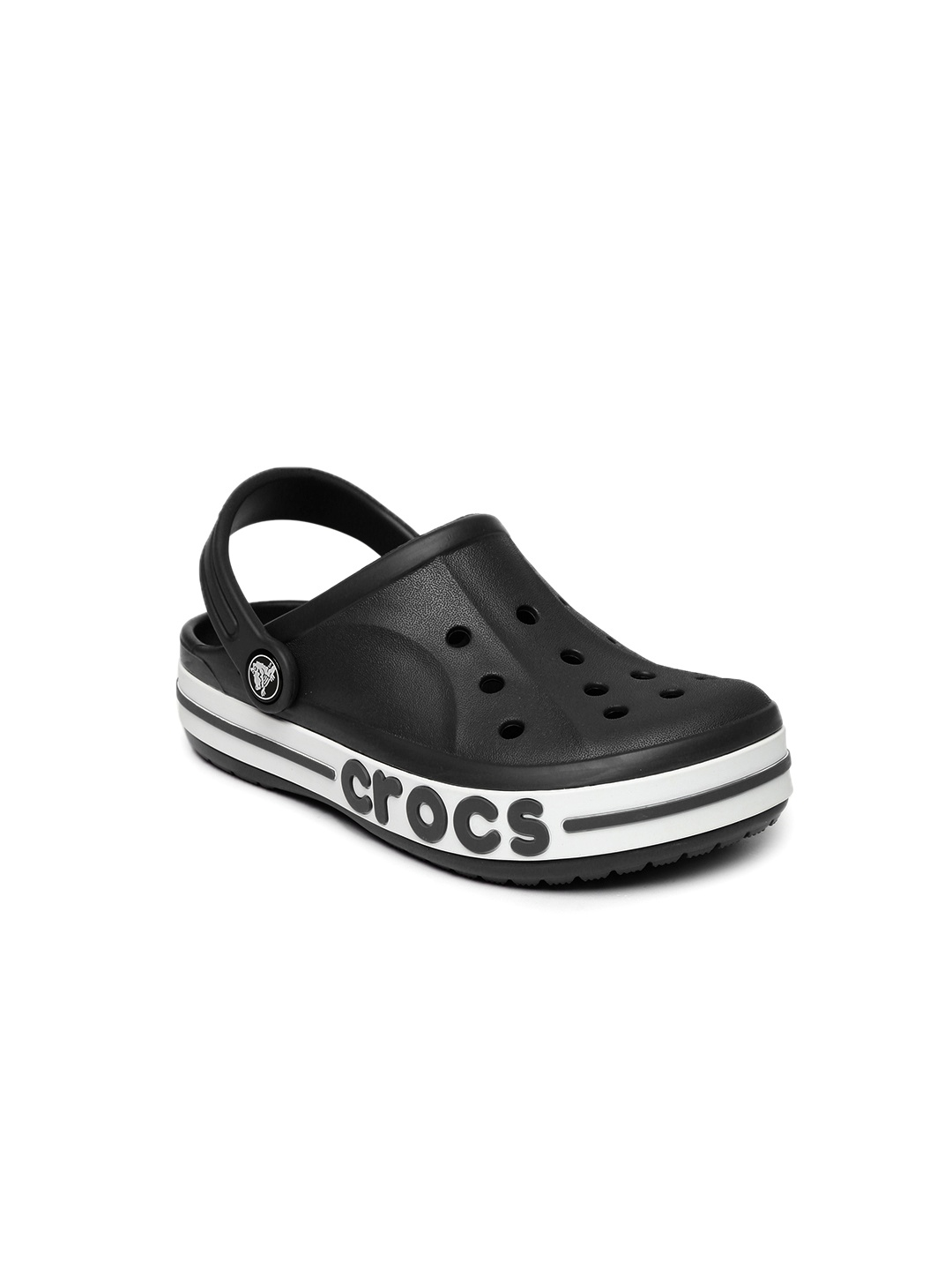 

Crocs Unisex Black Bayaband Solid Clogs
