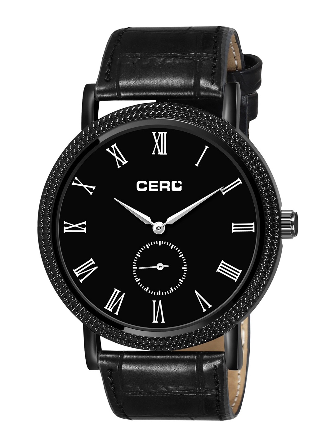 

CERO Stainless Steel Straps Analogue Watch AB210-WCL-Full-Blacknew, White