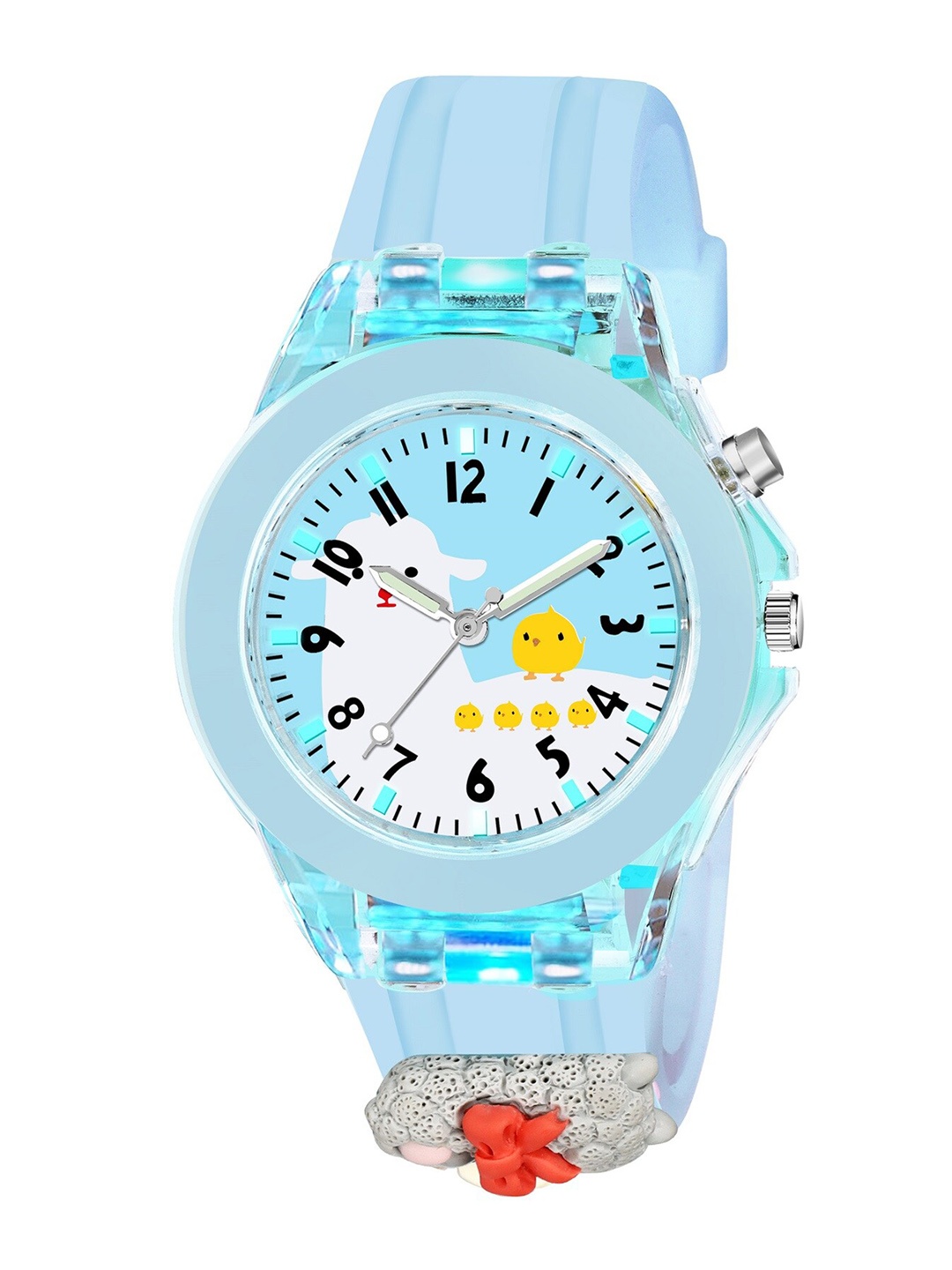 

CERO Kids Straps Analogue Watch Sheep-Cart-Bluenew, Blue
