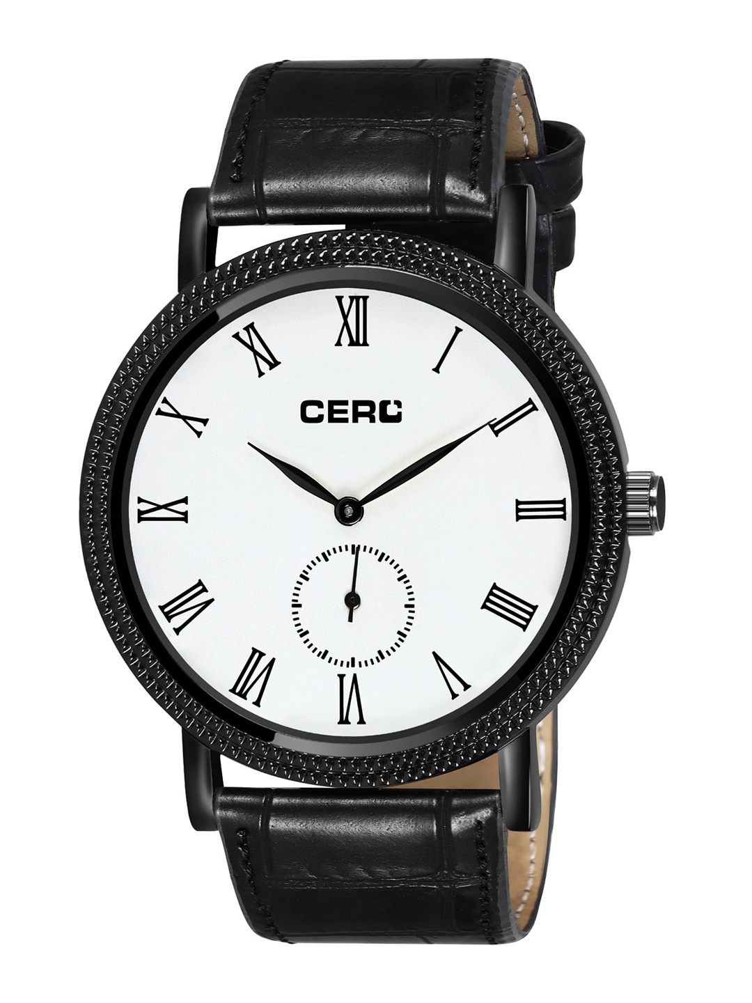 

CERO Straps Analogue Watch AB210-WCL-Black-Whitenew