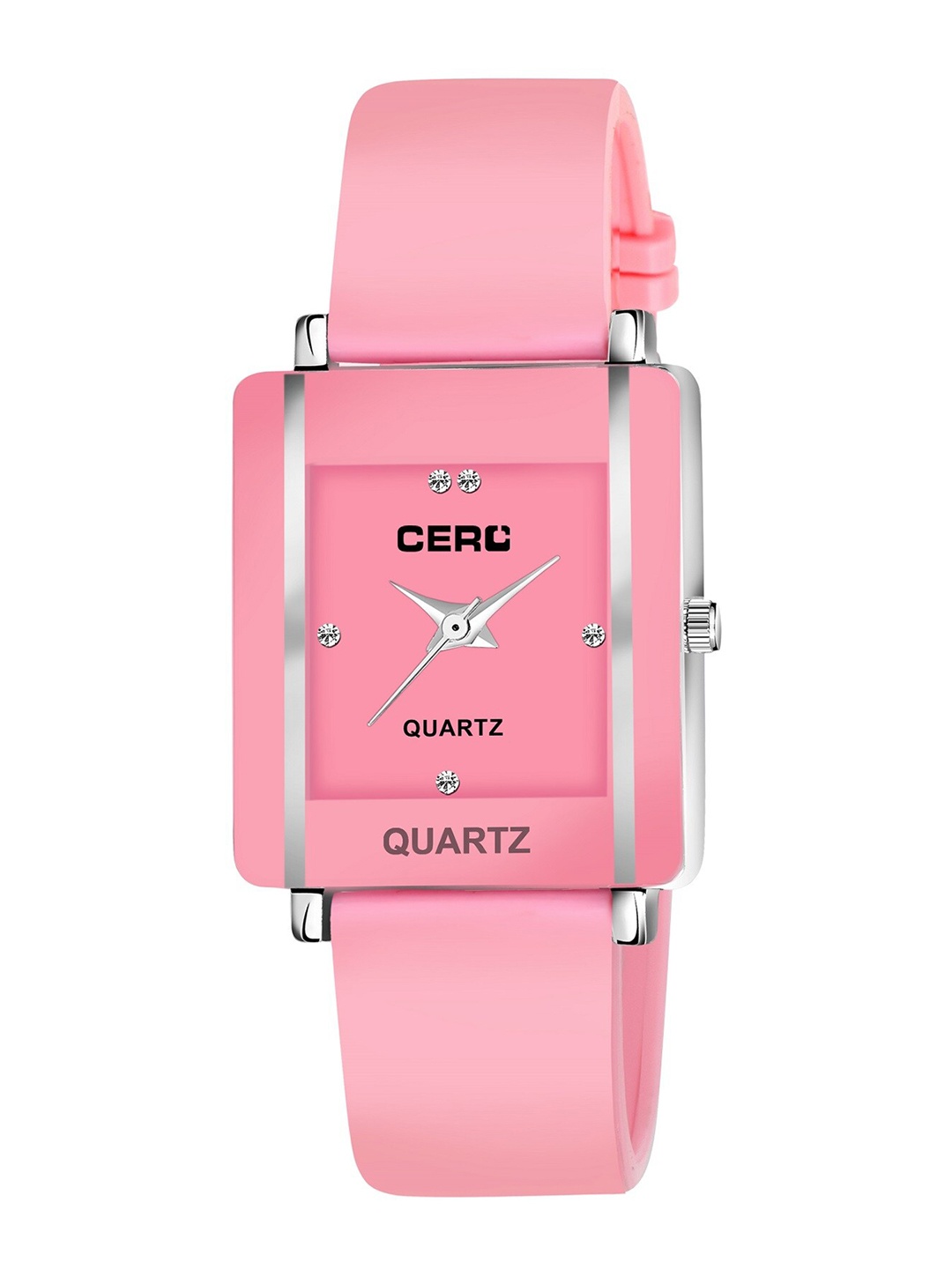 

CERO Women Embellished Dial & Regular Straps Analogue Watch M-CHO 248-Pinknew, Pink